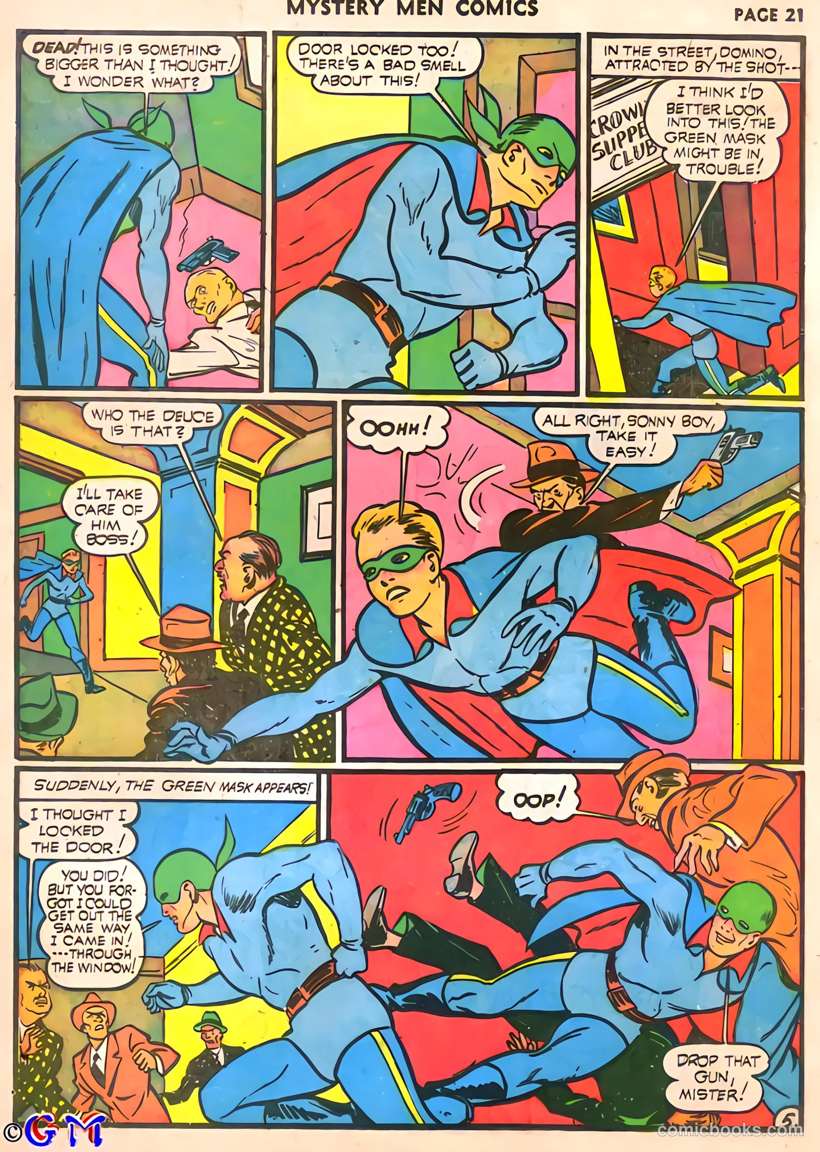 Mystery Men Comics #25 (1941) — page 23 of 67