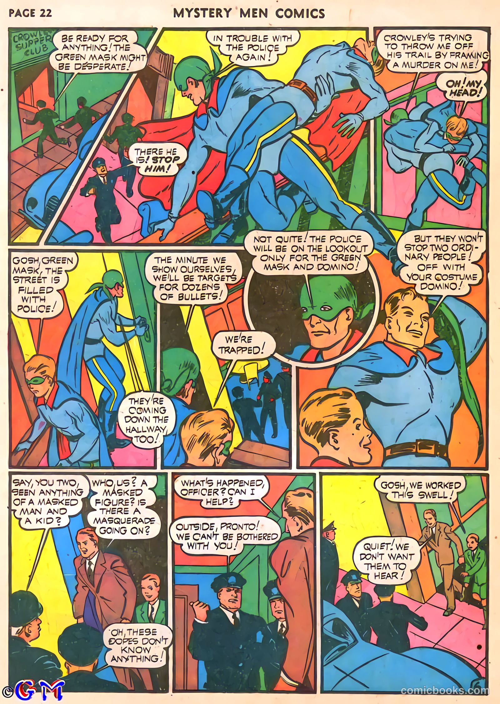 Mystery Men Comics #25 (1941) — page 24 of 67