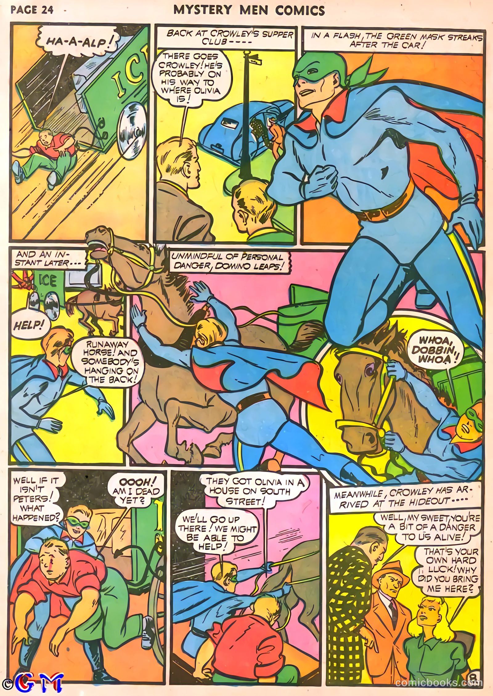 Mystery Men Comics #25 (1941) — page 26 of 67