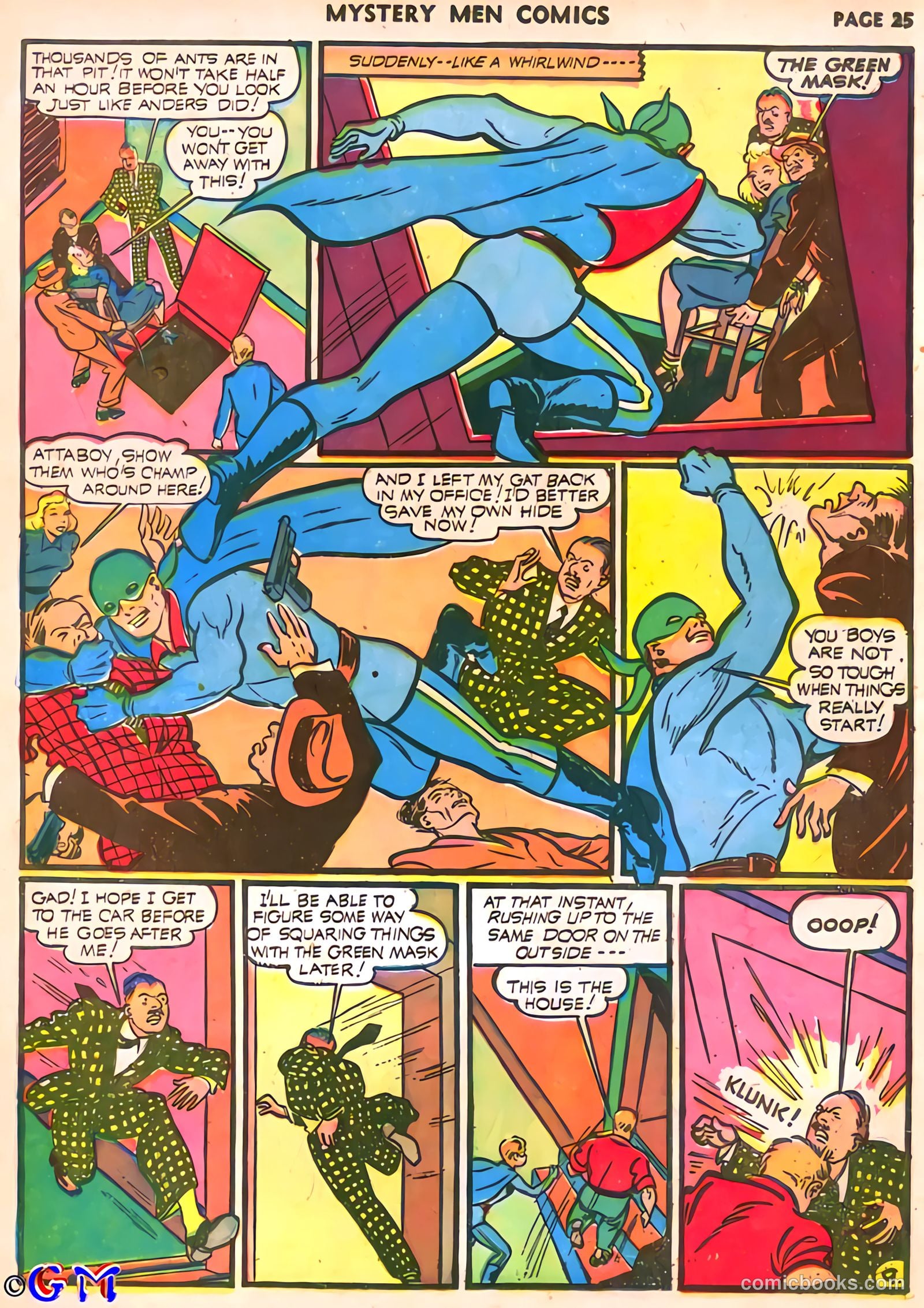 Mystery Men Comics #25 (1941) — page 27 of 67