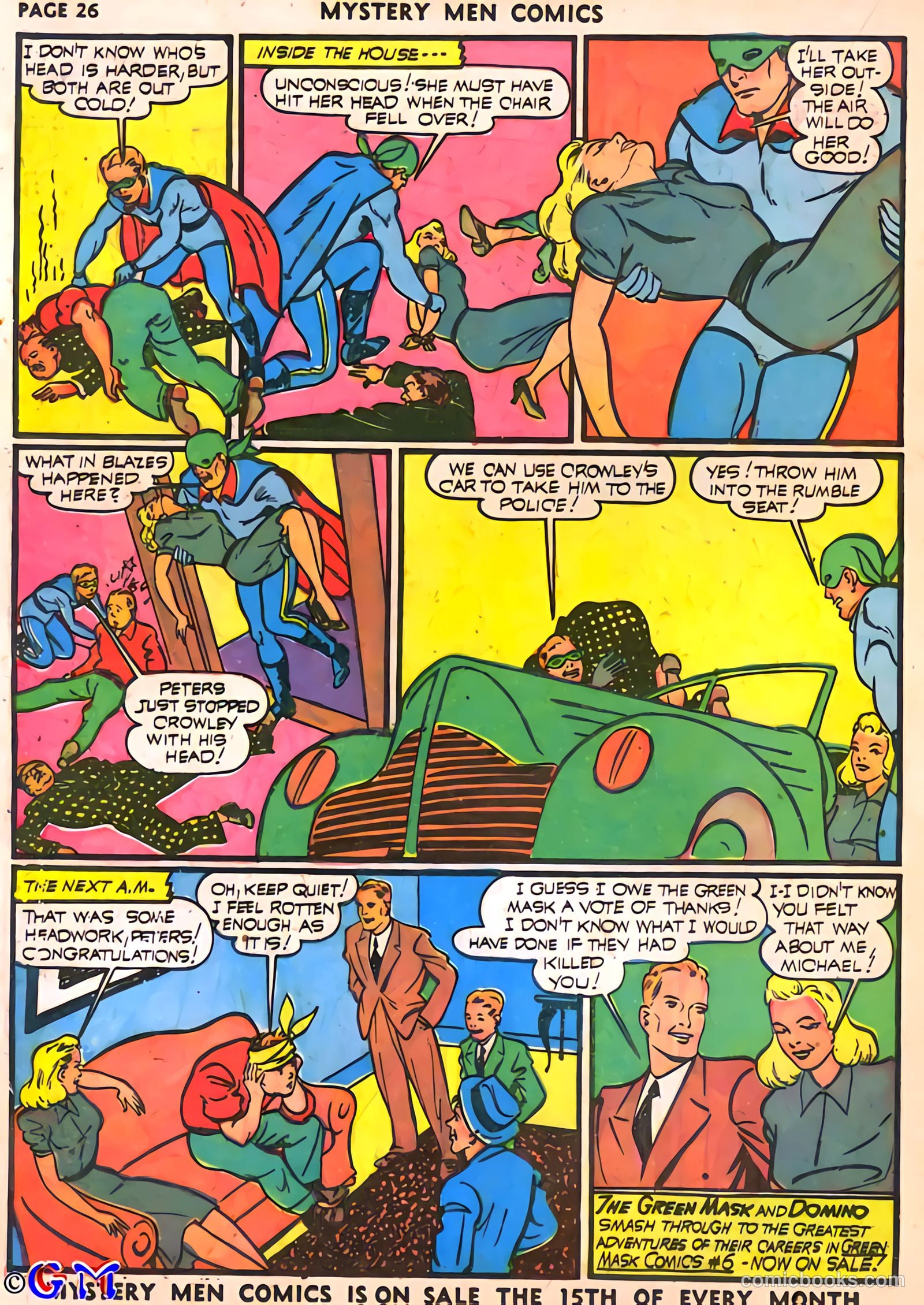 Mystery Men Comics #25 (1941) — page 28 of 67