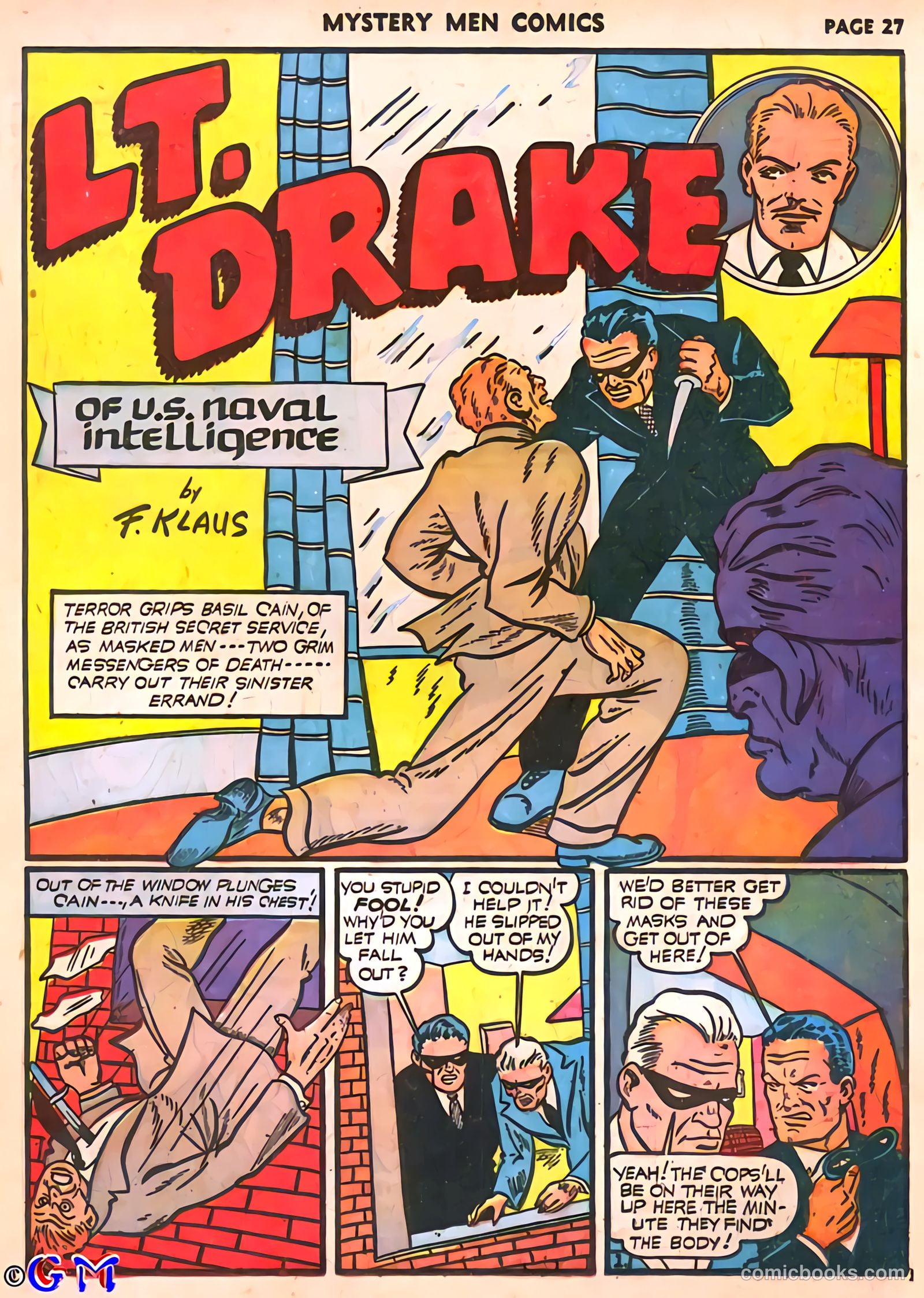 Mystery Men Comics #25 (1941) — page 29 of 67