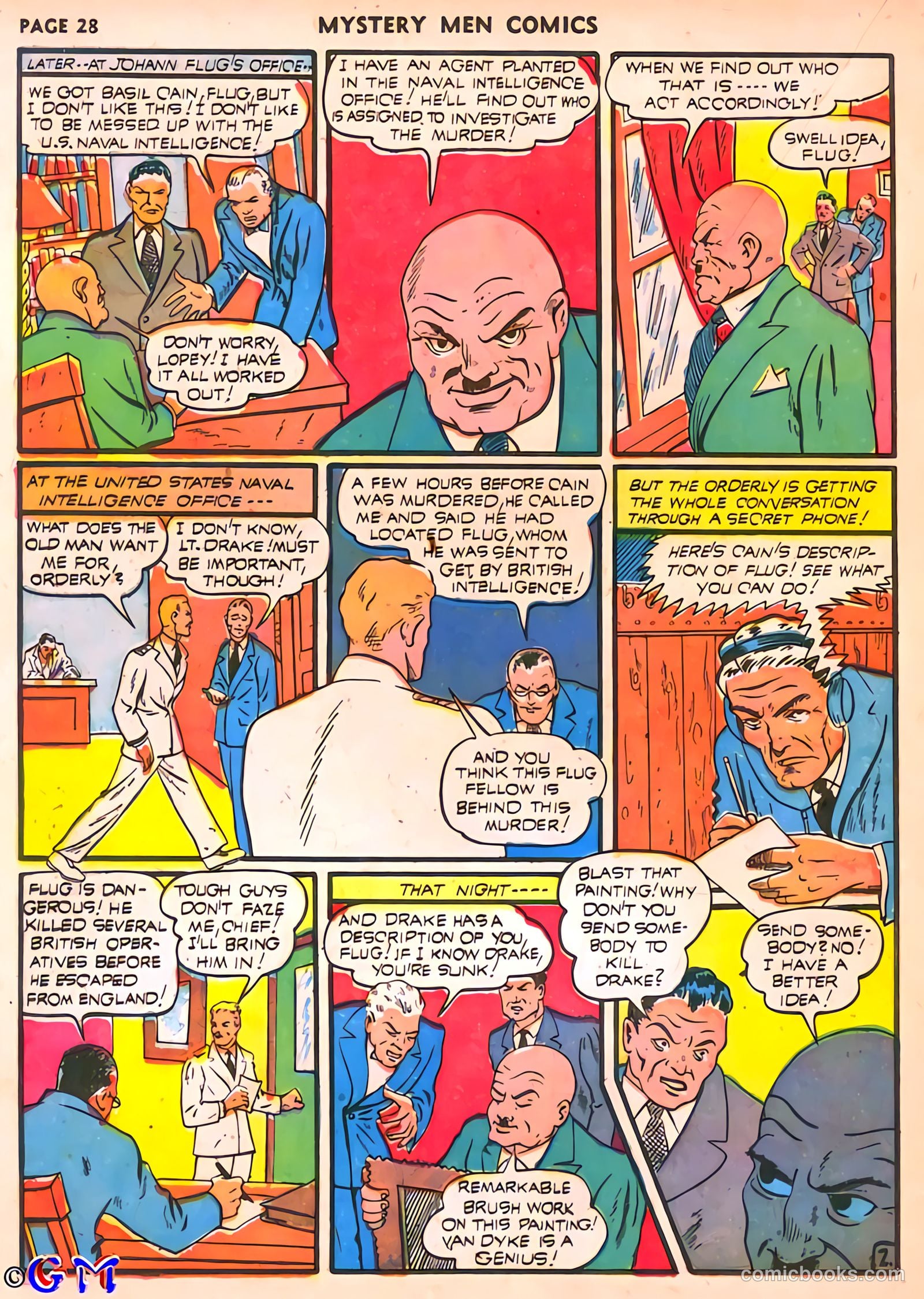 Mystery Men Comics #25 (1941) — page 30 of 67
