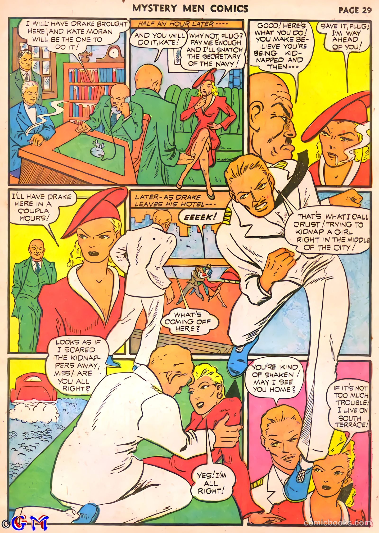Mystery Men Comics #25 (1941) — page 31 of 67