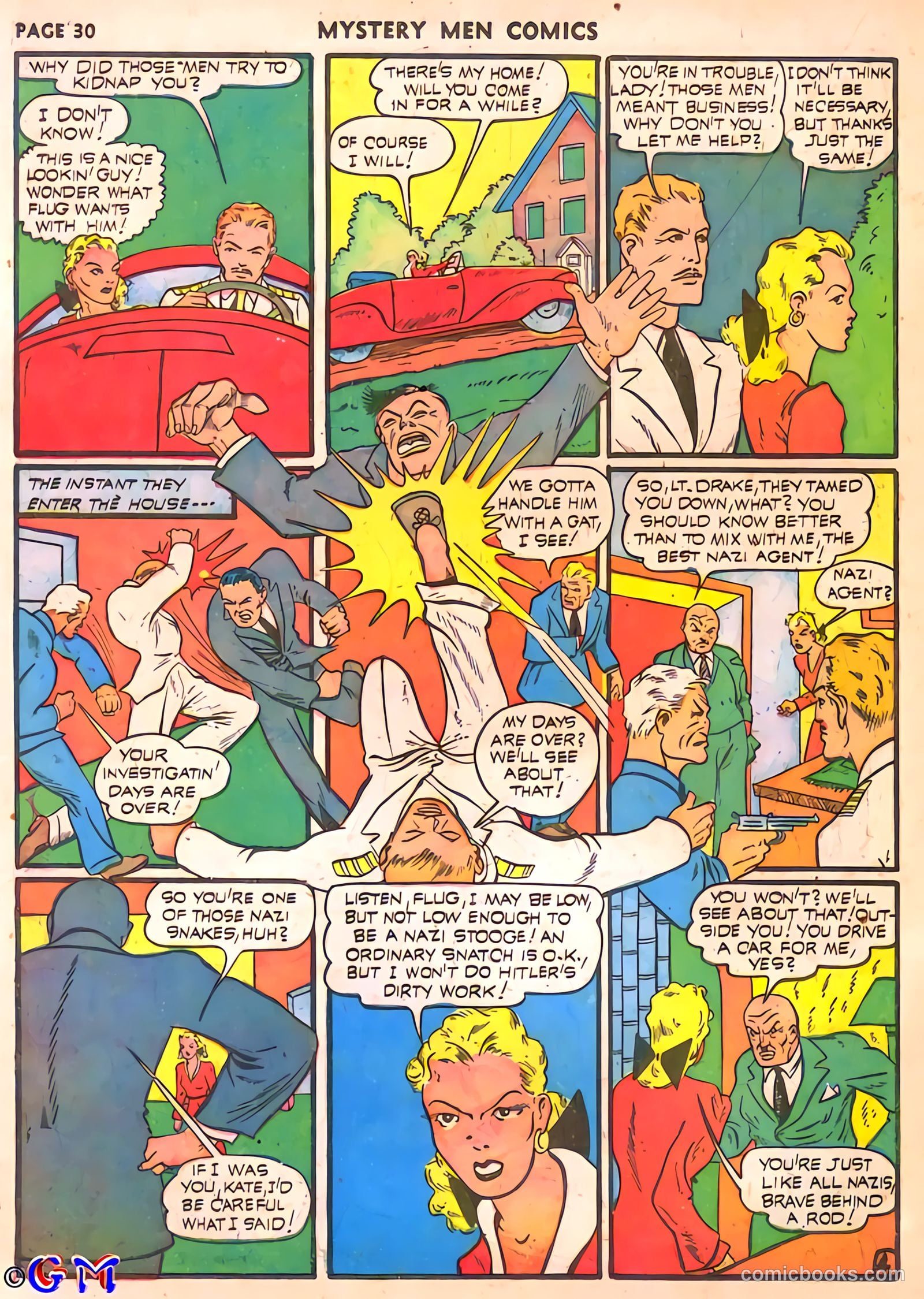 Mystery Men Comics #25 (1941) — page 32 of 67