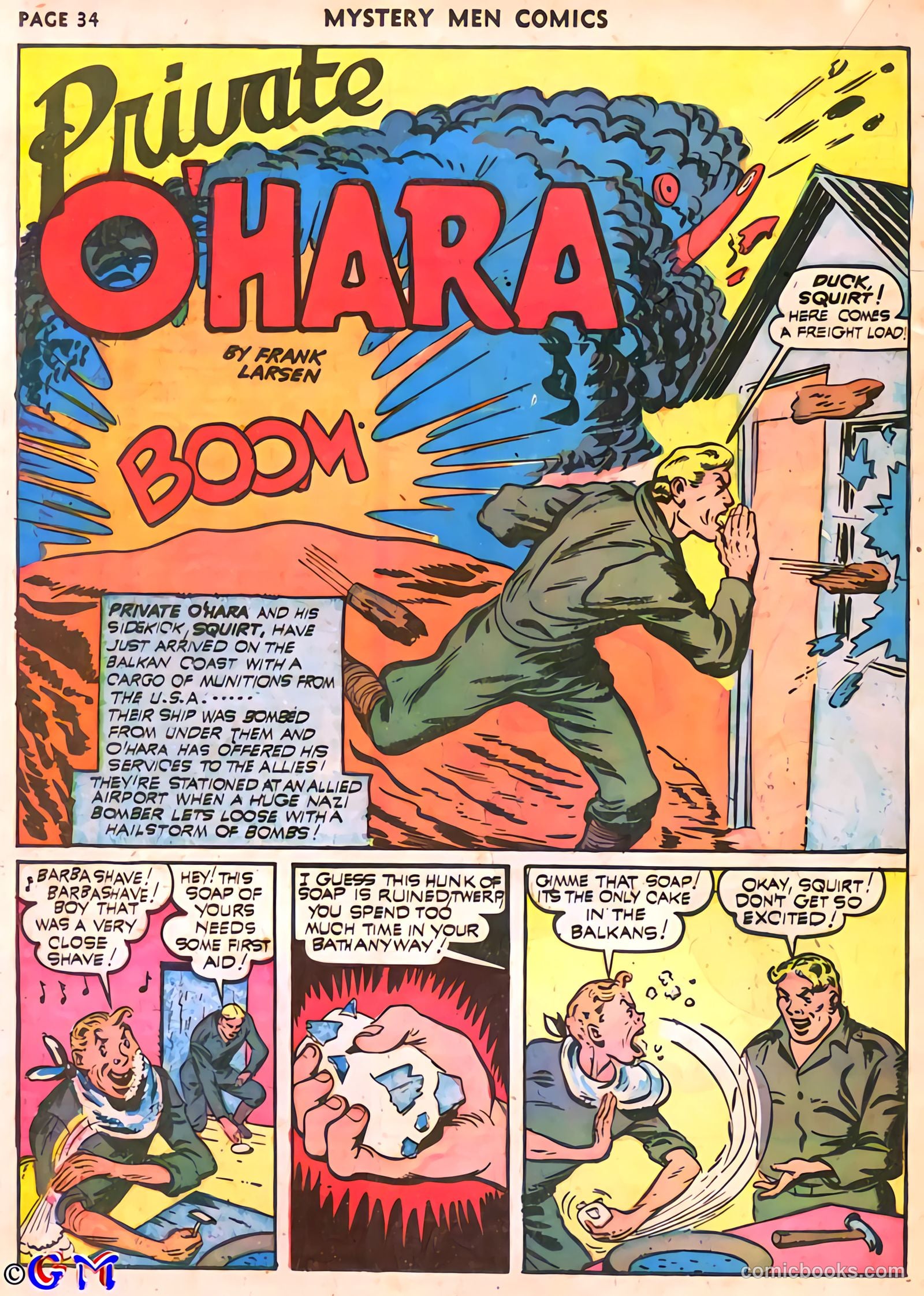 Mystery Men Comics #25 (1941) — page 35 of 67