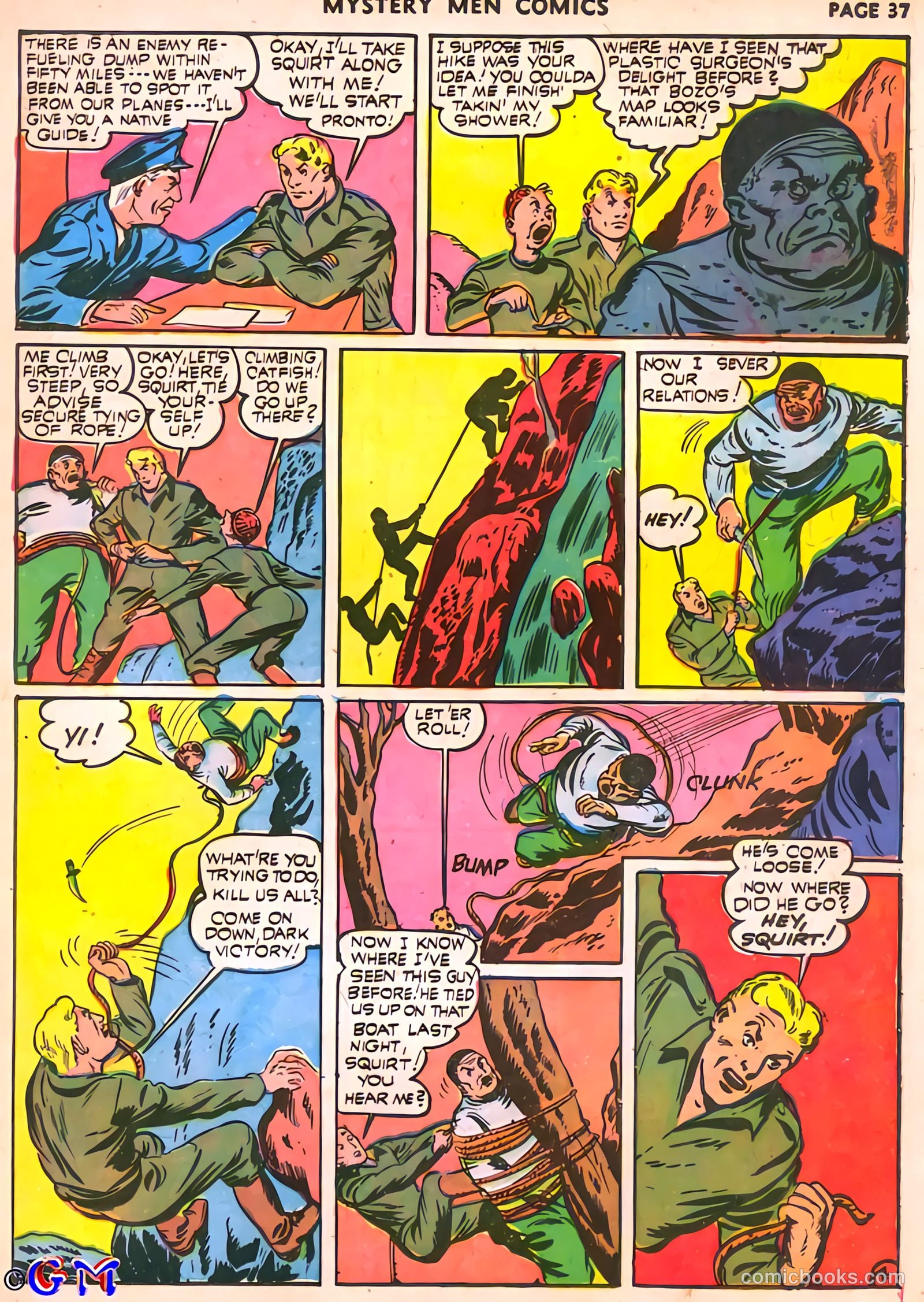 Mystery Men Comics #25 (1941) — page 38 of 67