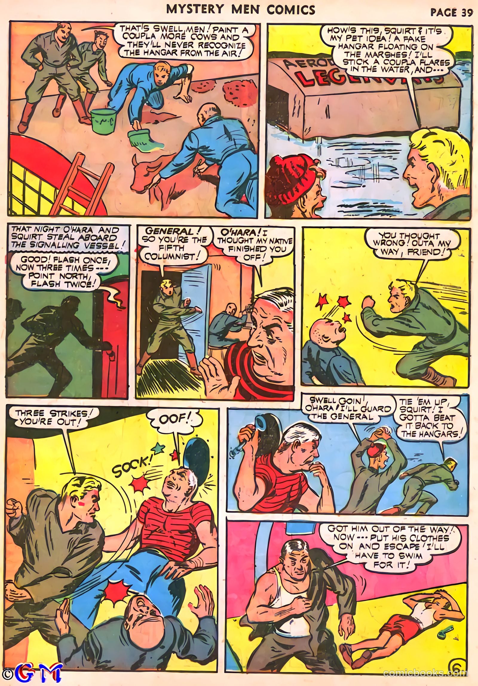 Mystery Men Comics #25 (1941) — page 40 of 67