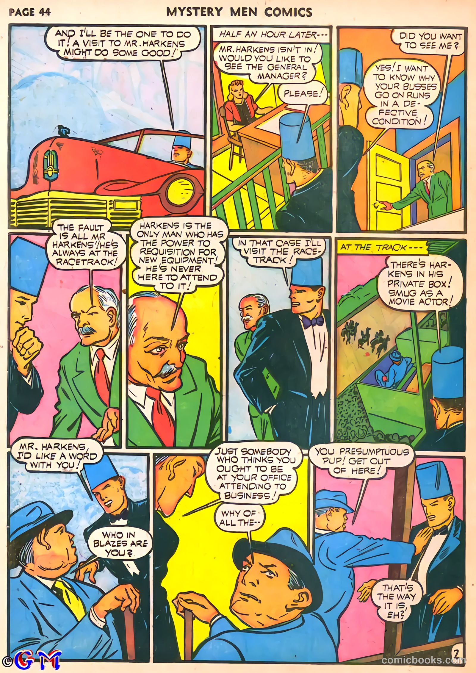 Mystery Men Comics #25 (1941) — page 45 of 67