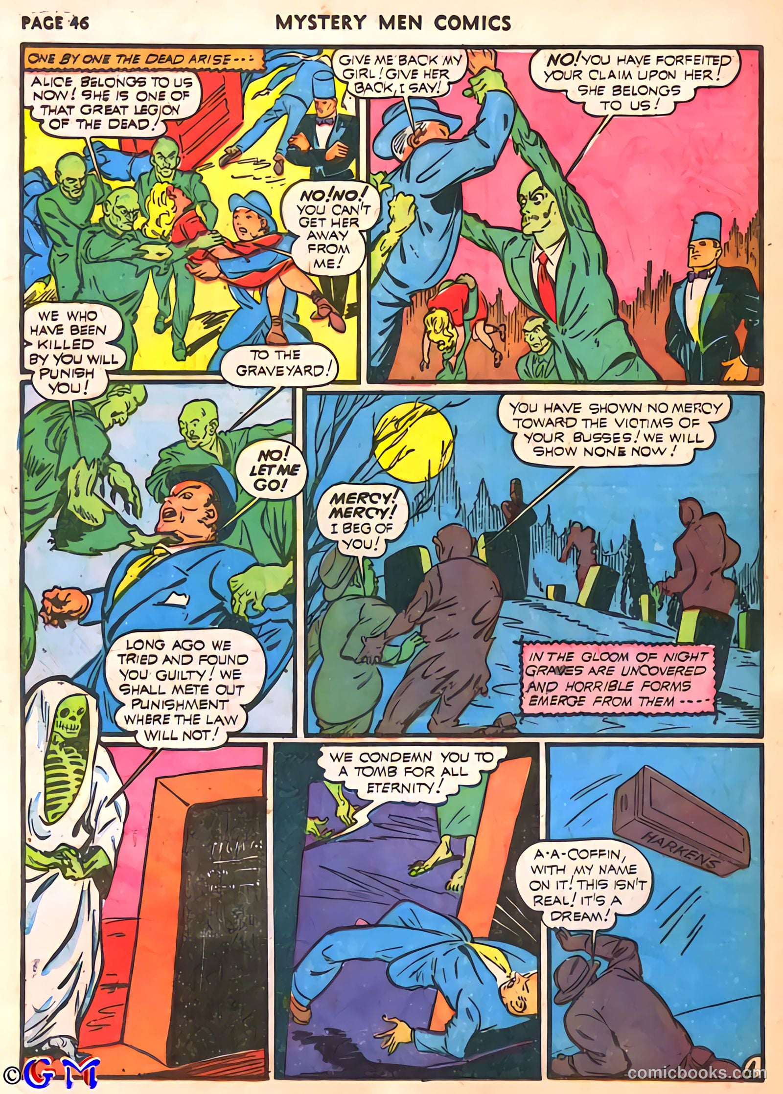 Mystery Men Comics #25 (1941) — page 47 of 67