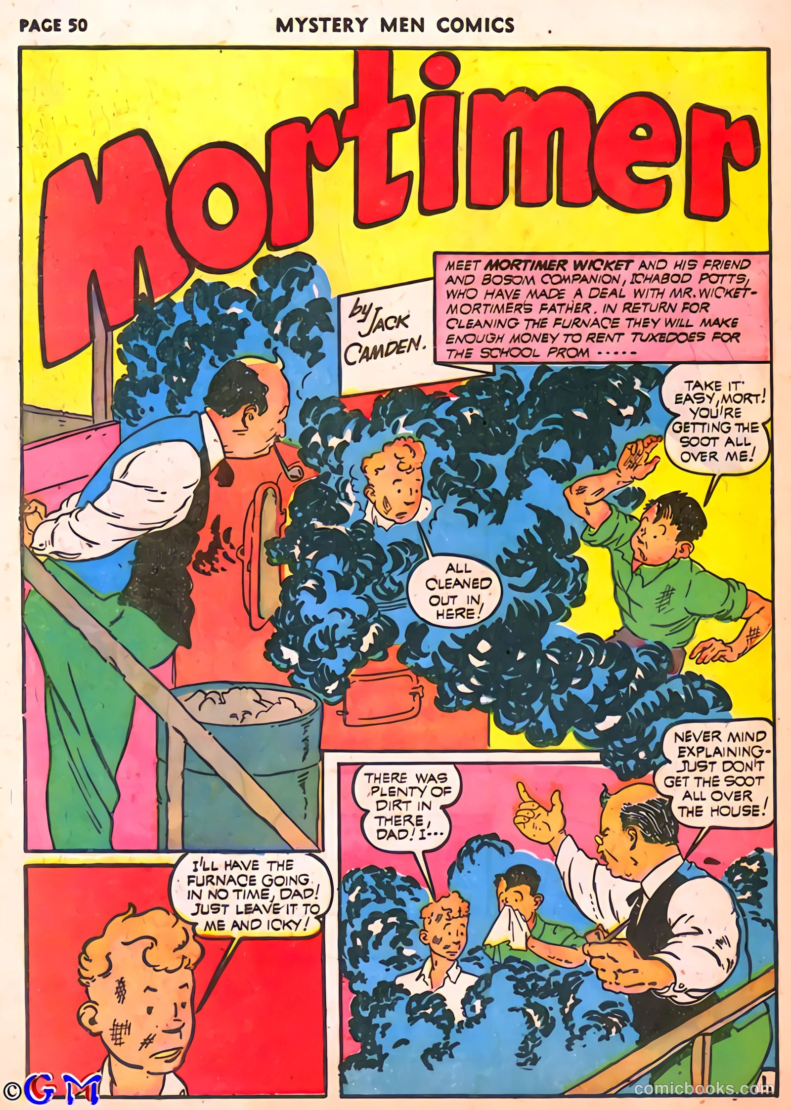 Mystery Men Comics #25 (1941) — page 51 of 67