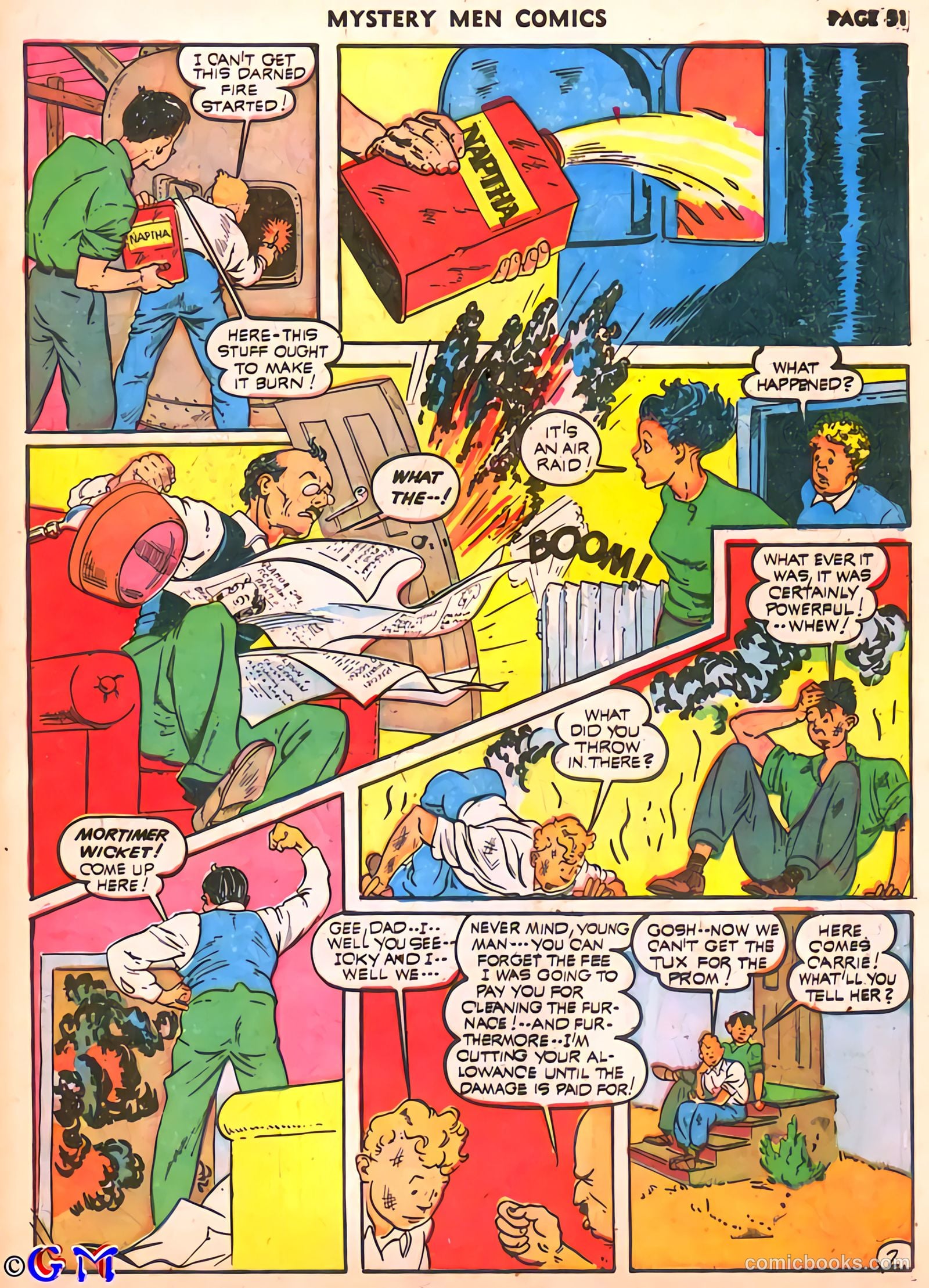 Mystery Men Comics #25 (1941) — page 52 of 67