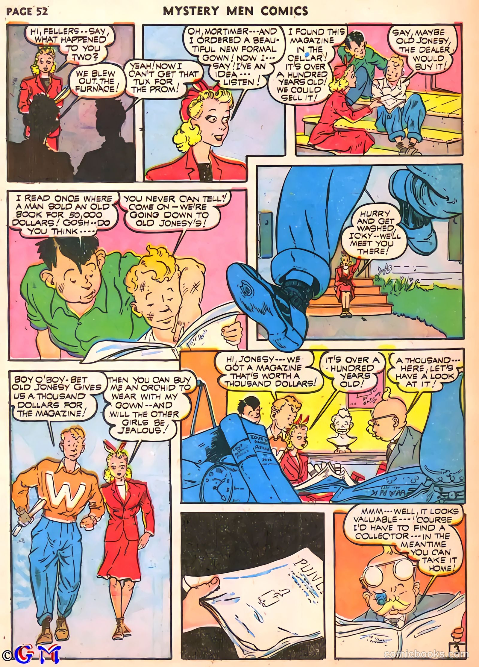 Mystery Men Comics #25 (1941) — page 53 of 67