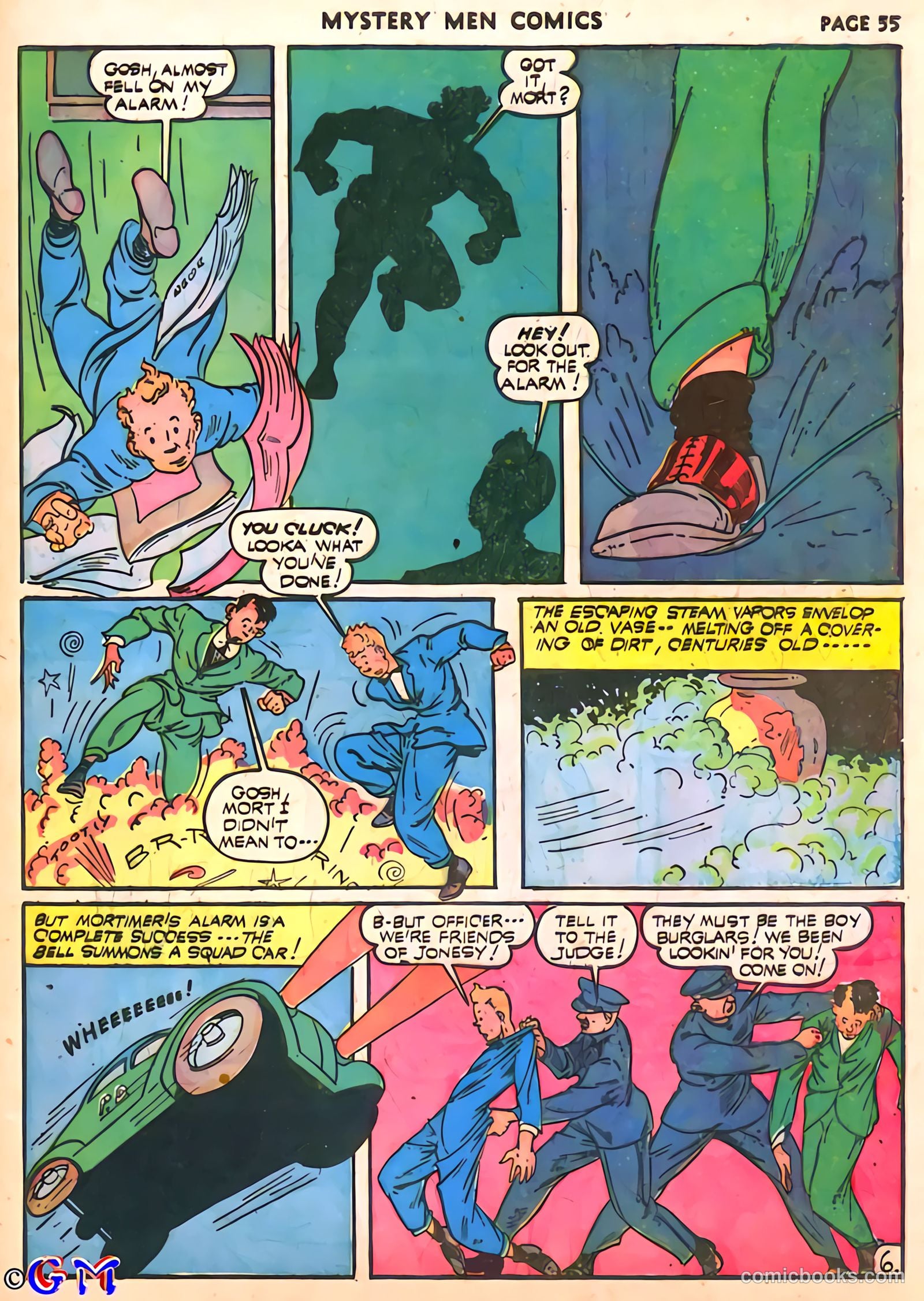 Mystery Men Comics #25 (1941) — page 56 of 67