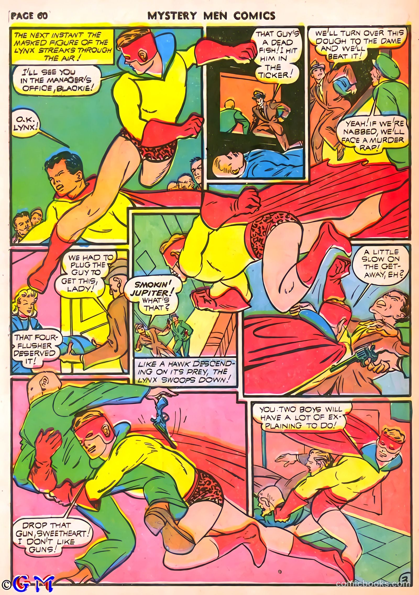 Mystery Men Comics #25 (1941) — page 61 of 67