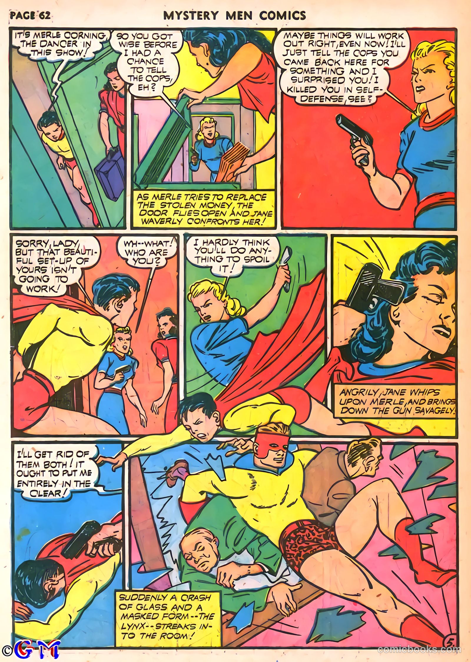 Mystery Men Comics #25 (1941) — page 63 of 67