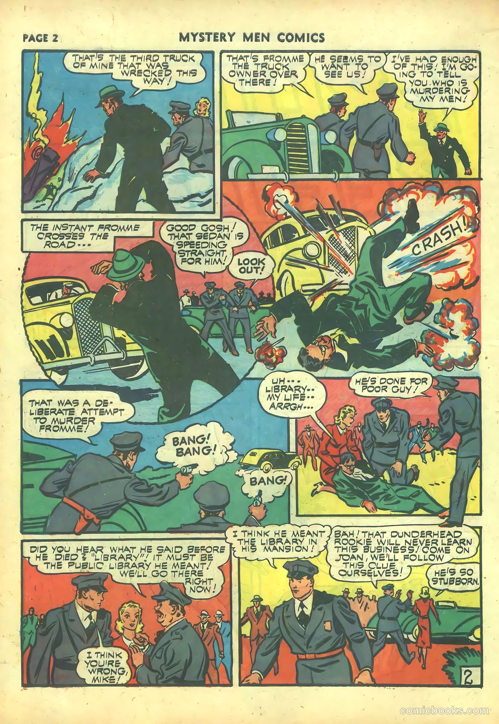 Mystery Men Comics #26 (1941) — page 4 of 68