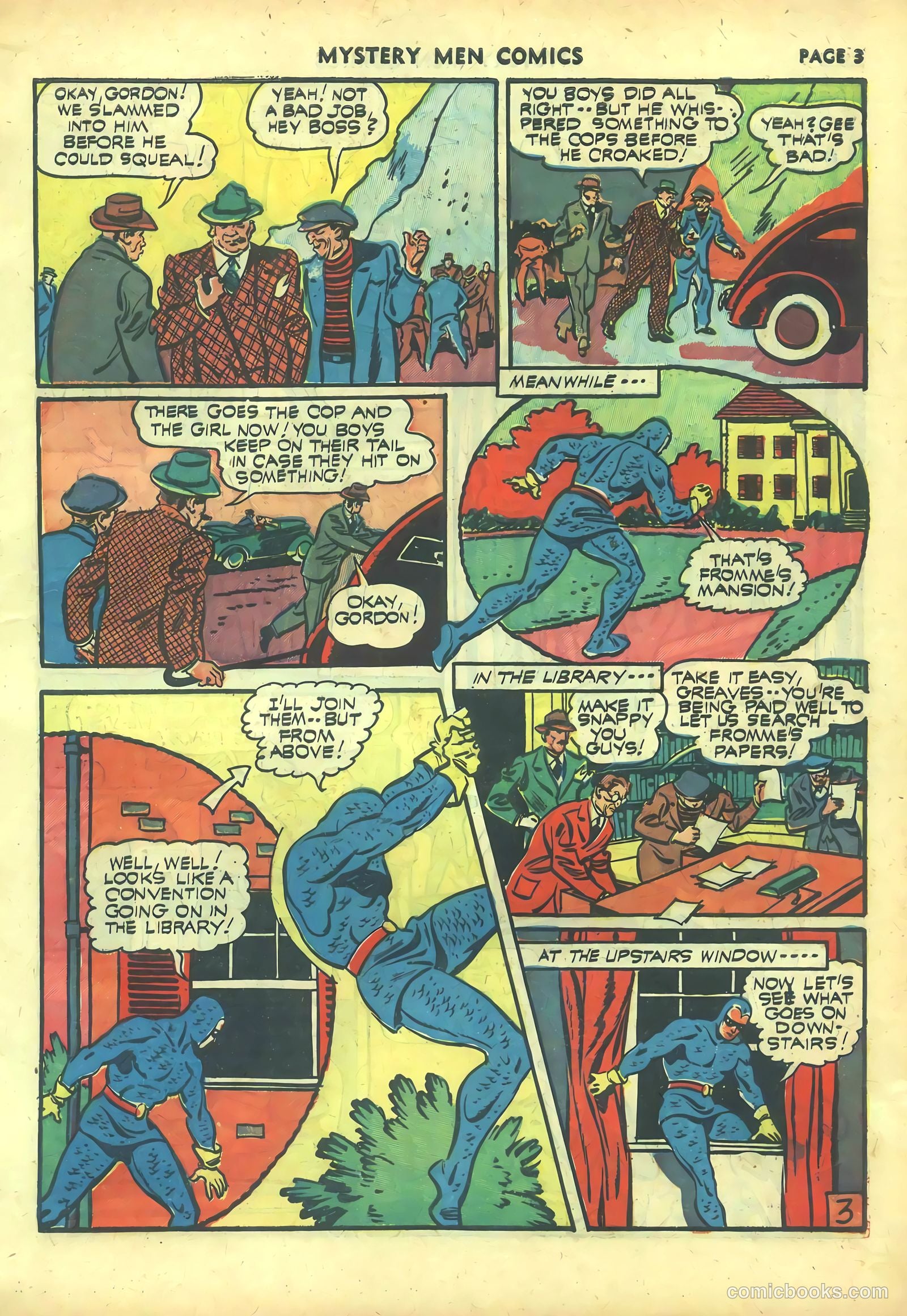 Mystery Men Comics #26 (1941) — page 5 of 68