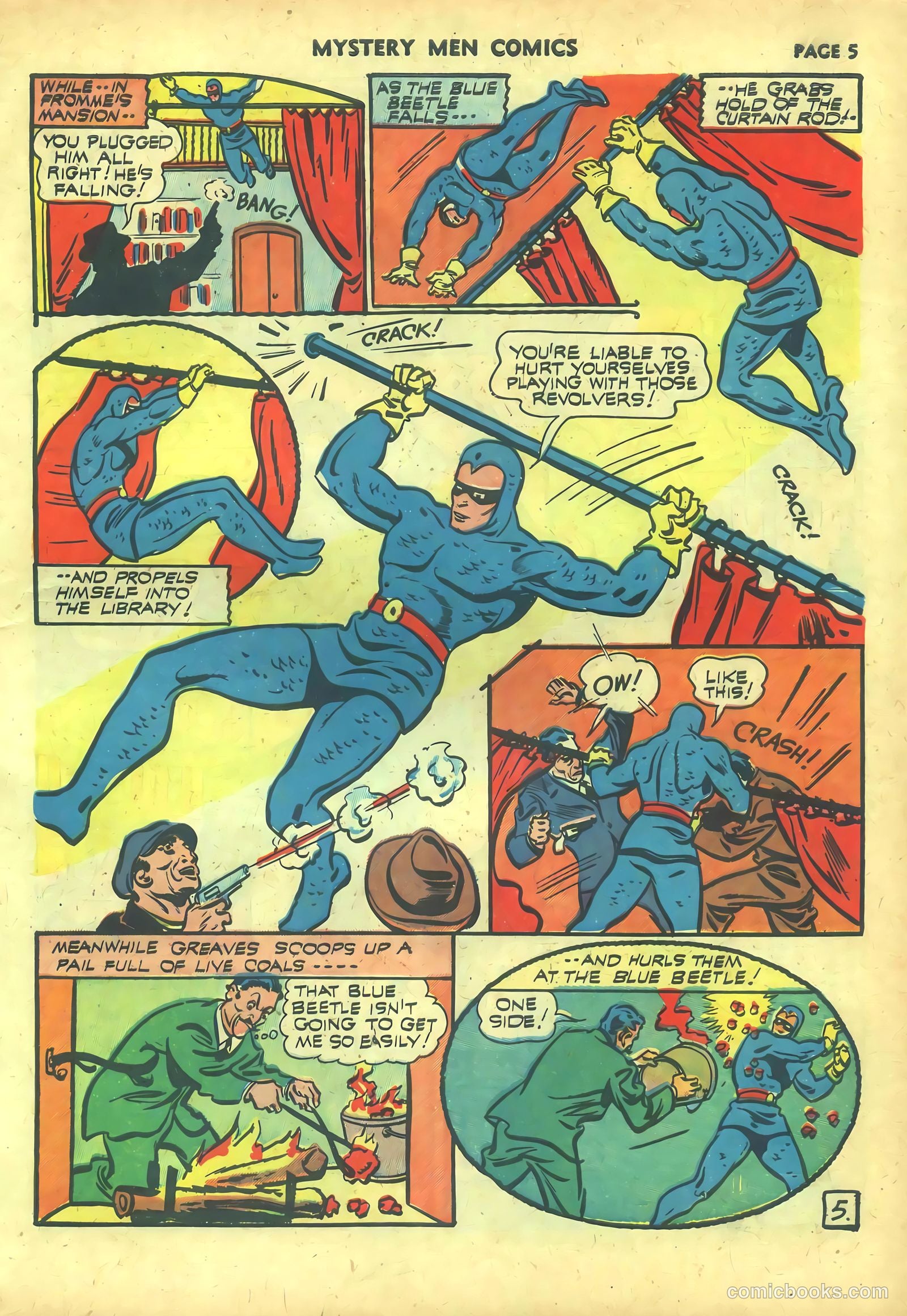 Mystery Men Comics #26 (1941) — page 7 of 68
