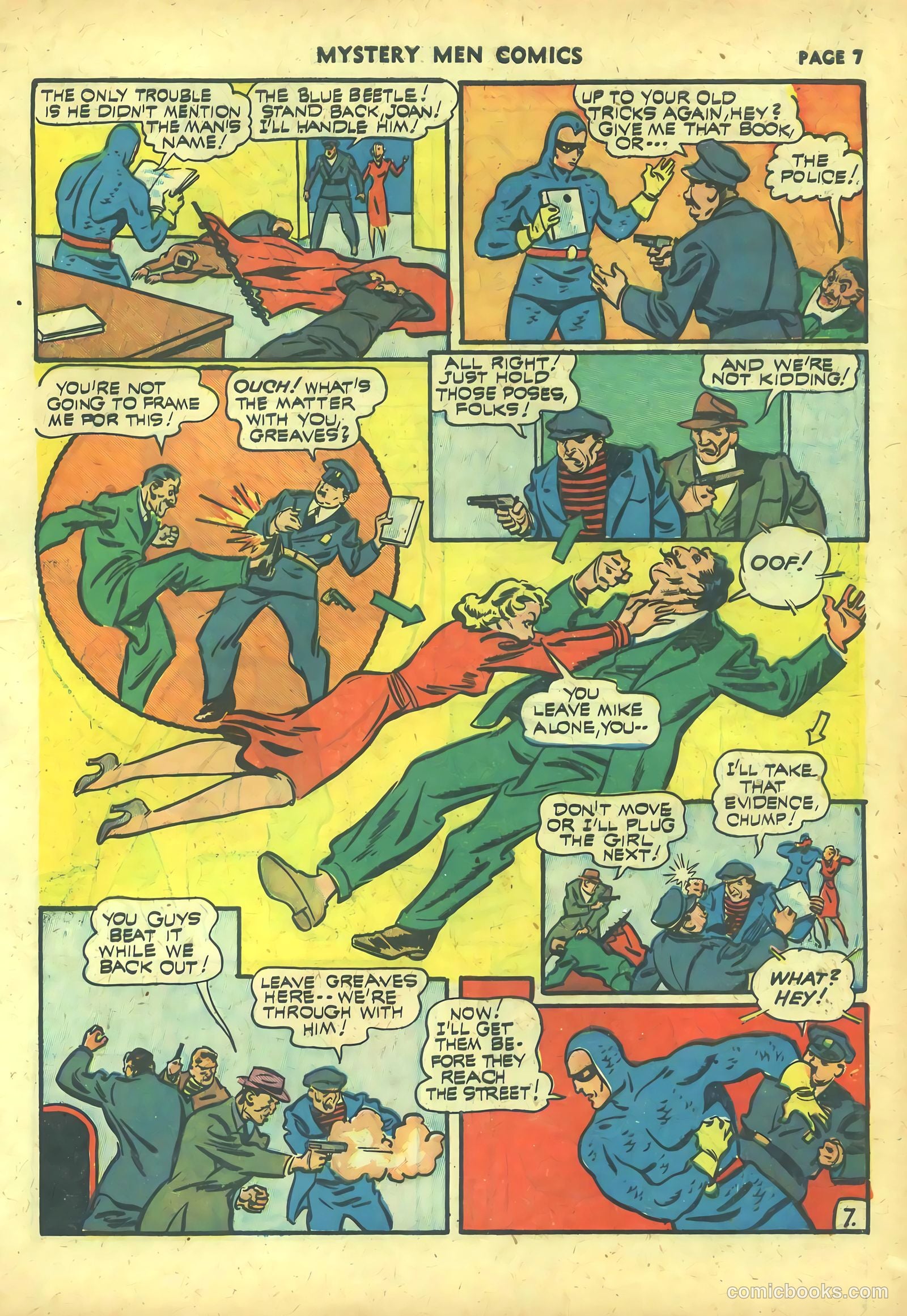 Mystery Men Comics #26 (1941) — page 9 of 68