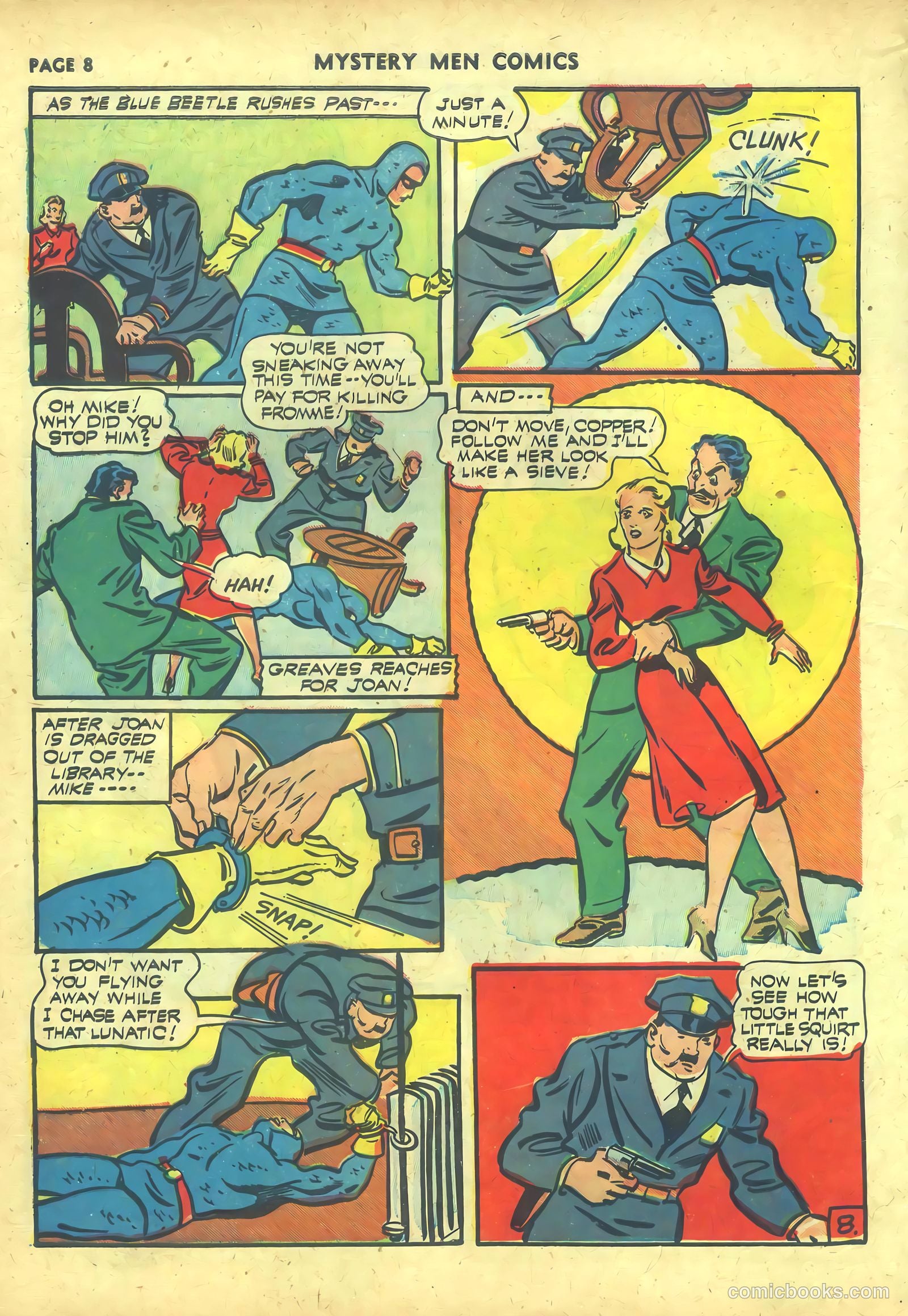Mystery Men Comics #26 (1941) — page 10 of 68