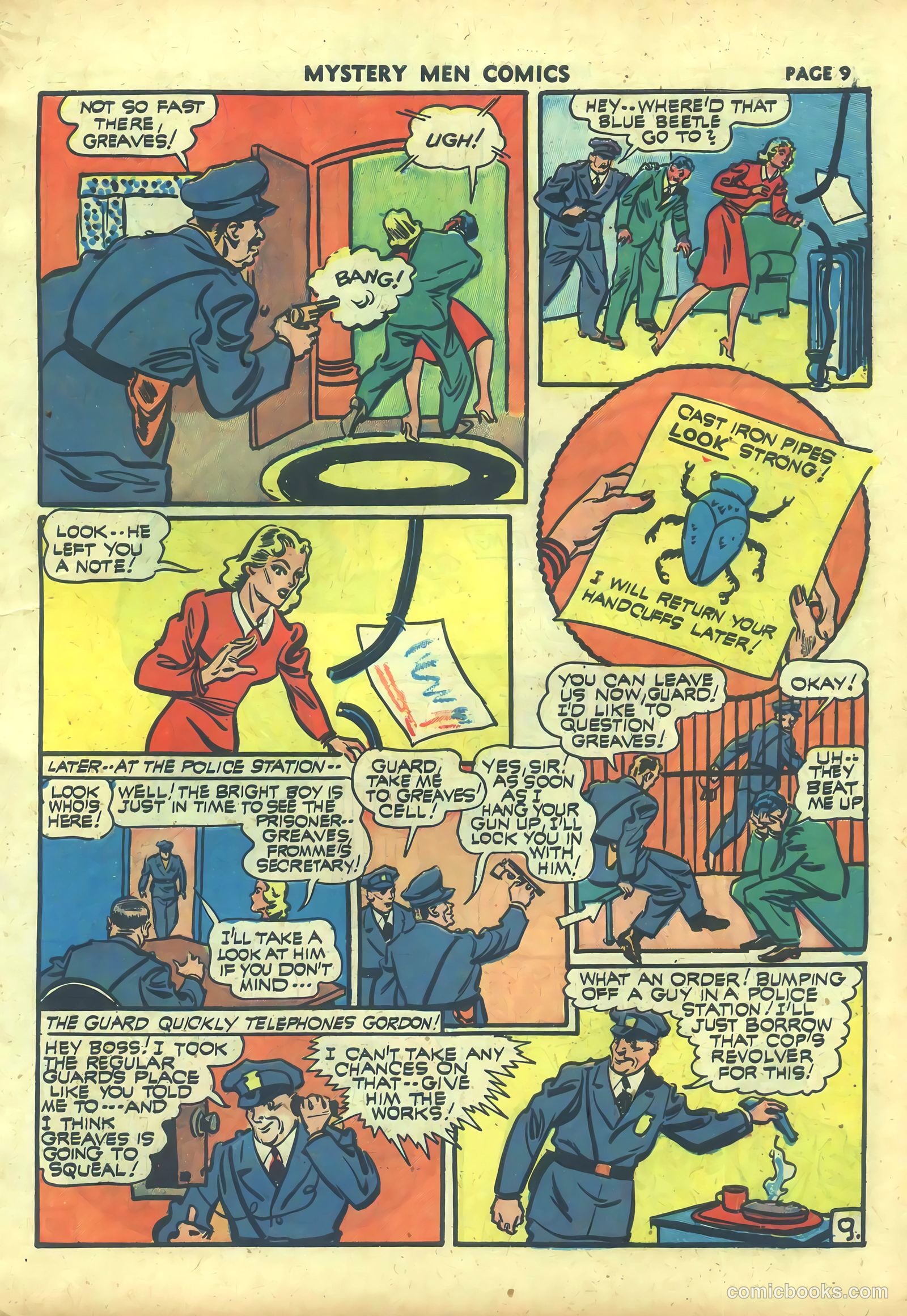 Mystery Men Comics #26 (1941) — page 11 of 68