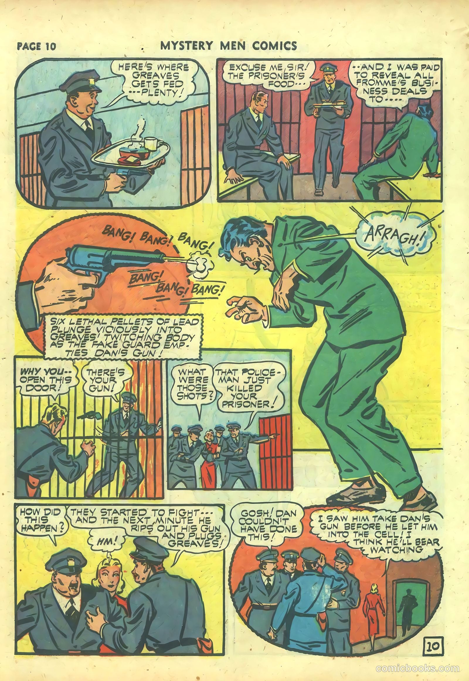 Mystery Men Comics #26 (1941) — page 12 of 68