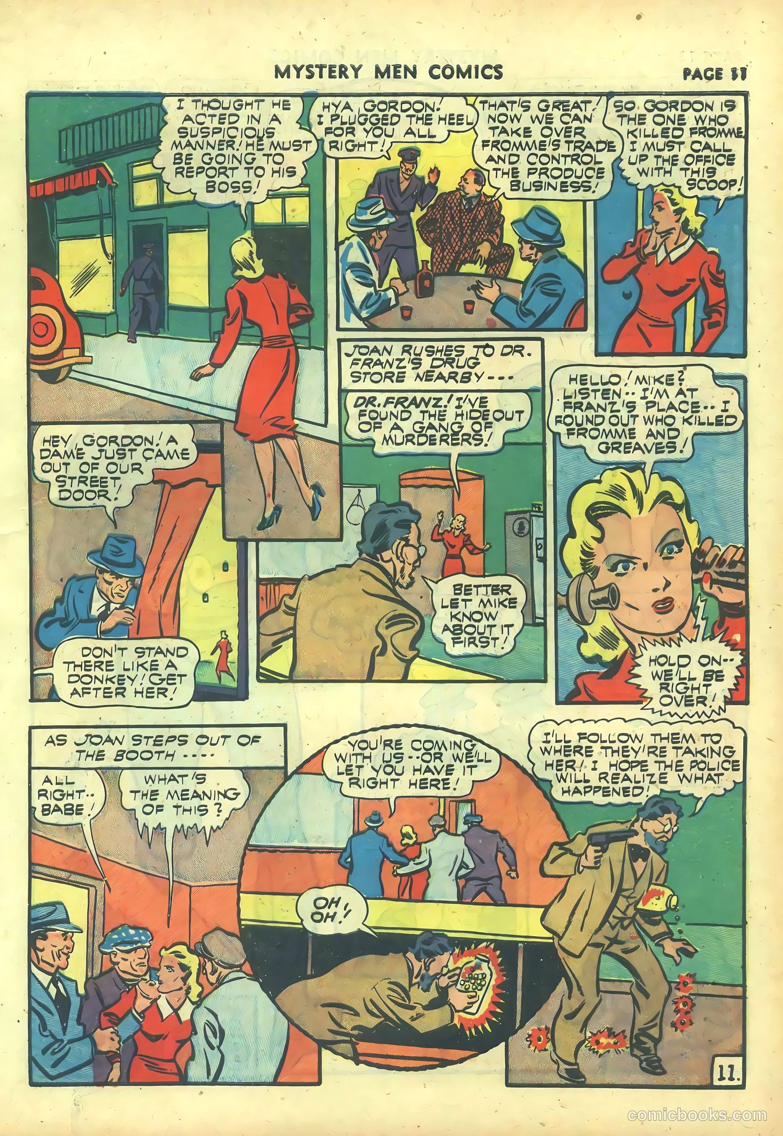 Mystery Men Comics #26 (1941) — page 13 of 68
