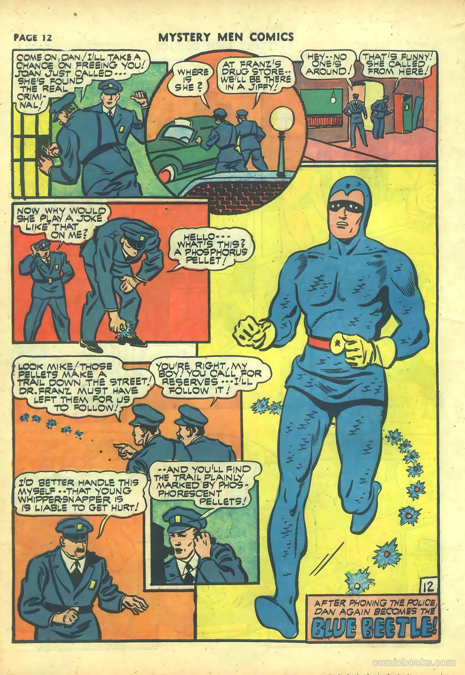 Mystery Men Comics #26 (1941) — page 14 of 68
