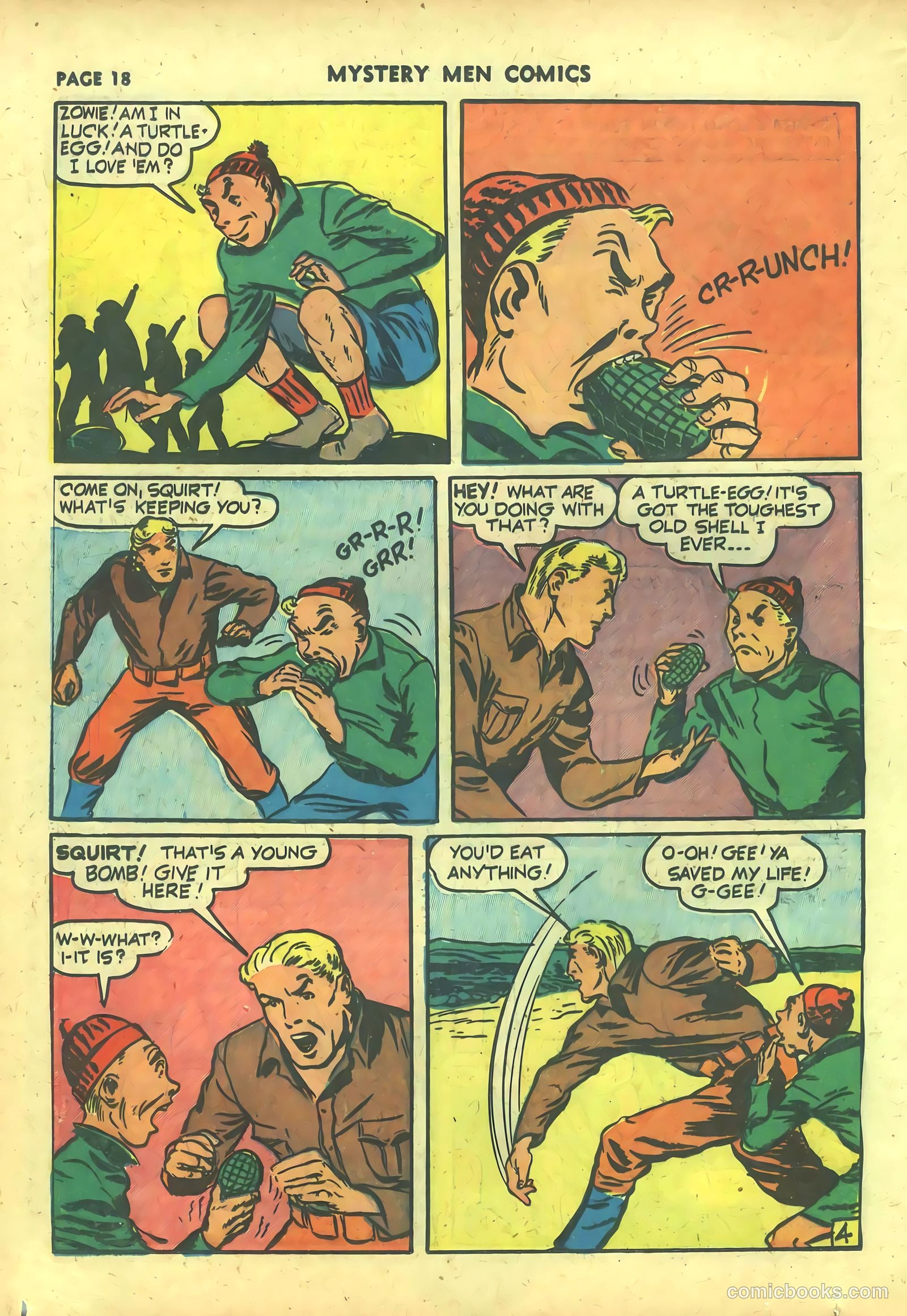 Mystery Men Comics #26 (1941) — page 20 of 68