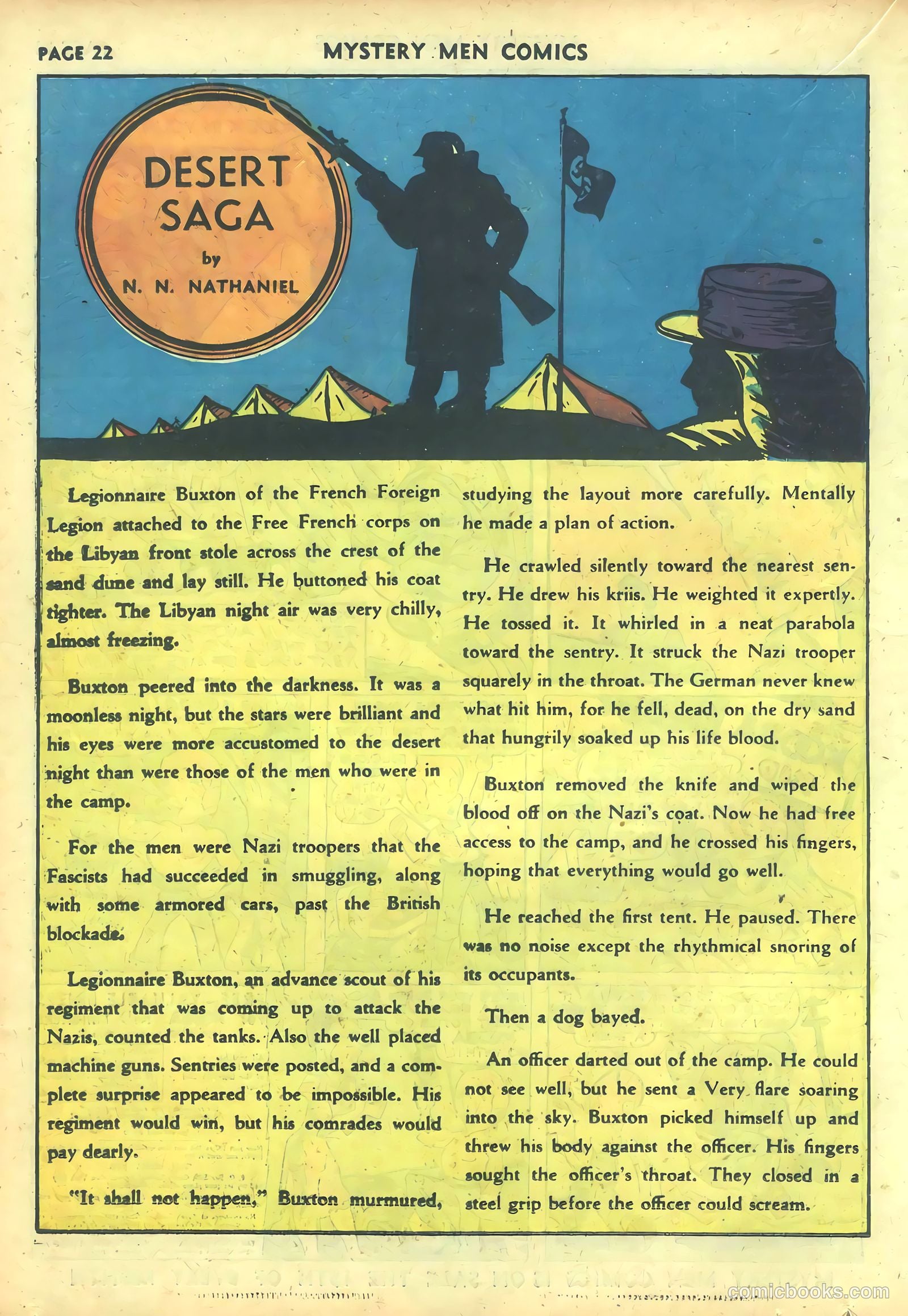 Mystery Men Comics #26 (1941) — page 24 of 68