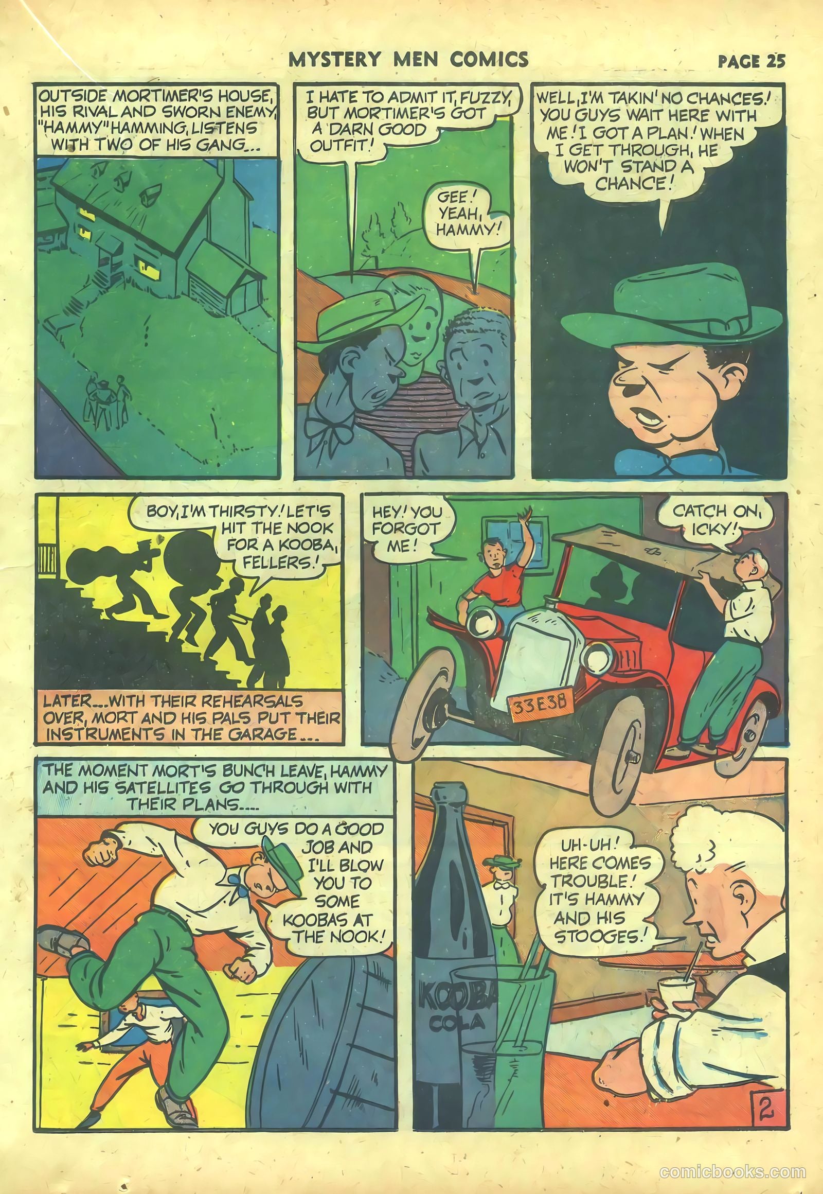 Mystery Men Comics #26 (1941) — page 27 of 68