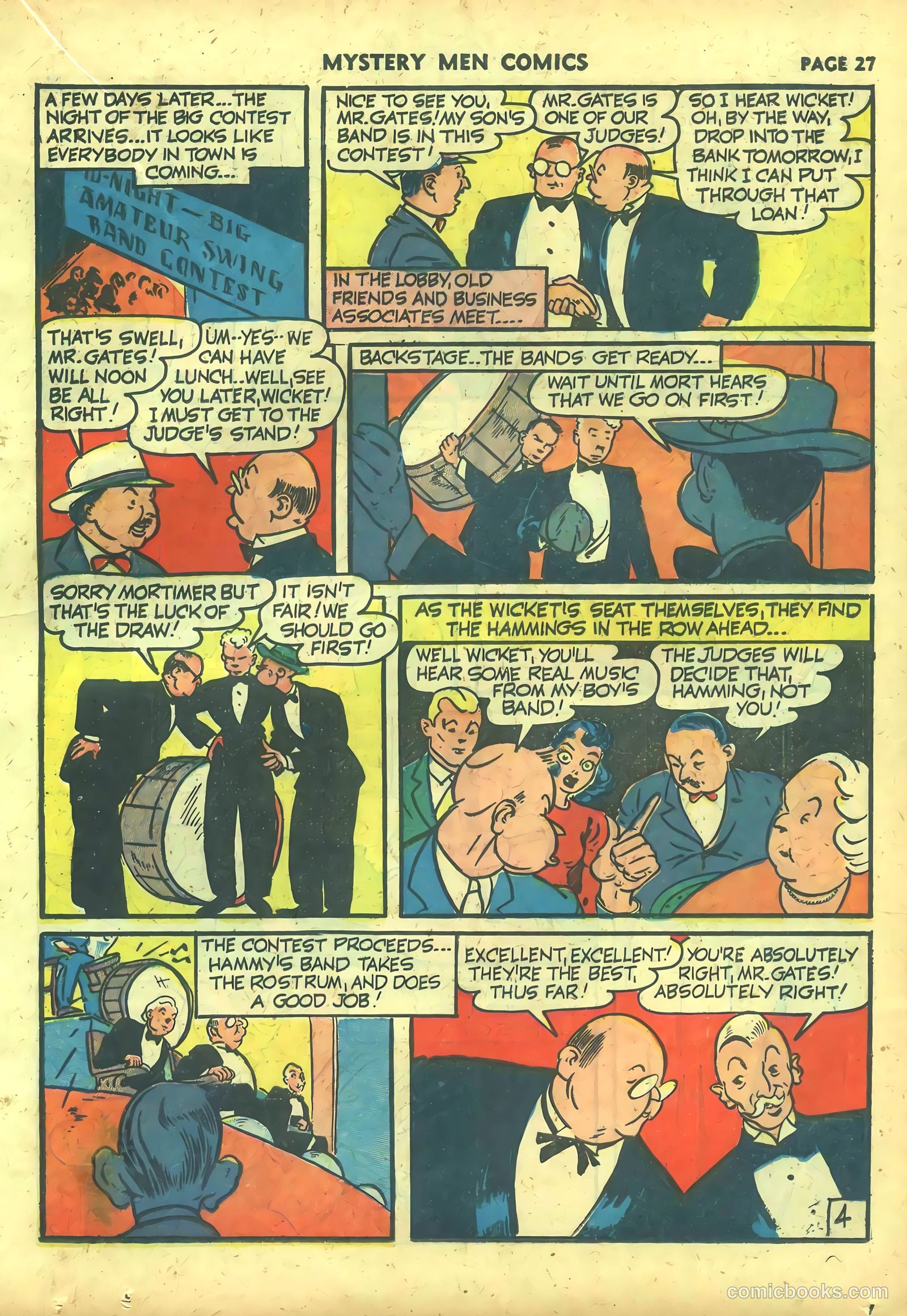 Mystery Men Comics #26 (1941) — page 29 of 68