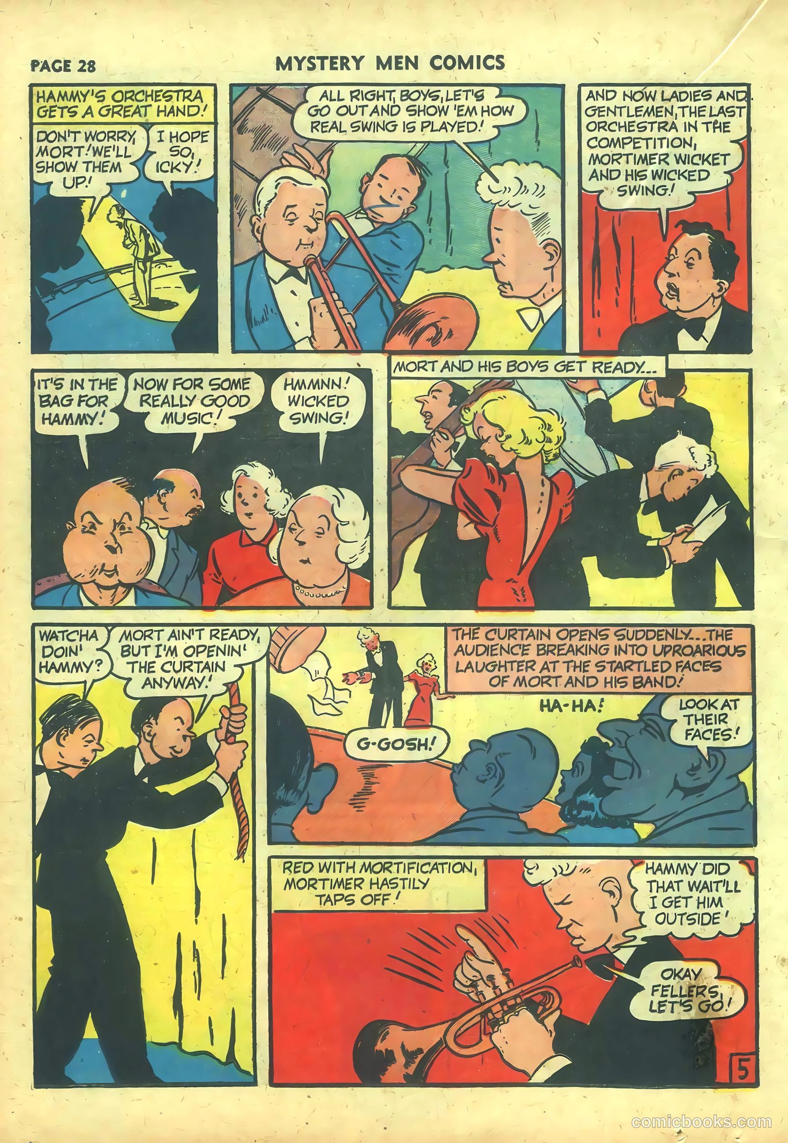 Mystery Men Comics #26 (1941) — page 30 of 68