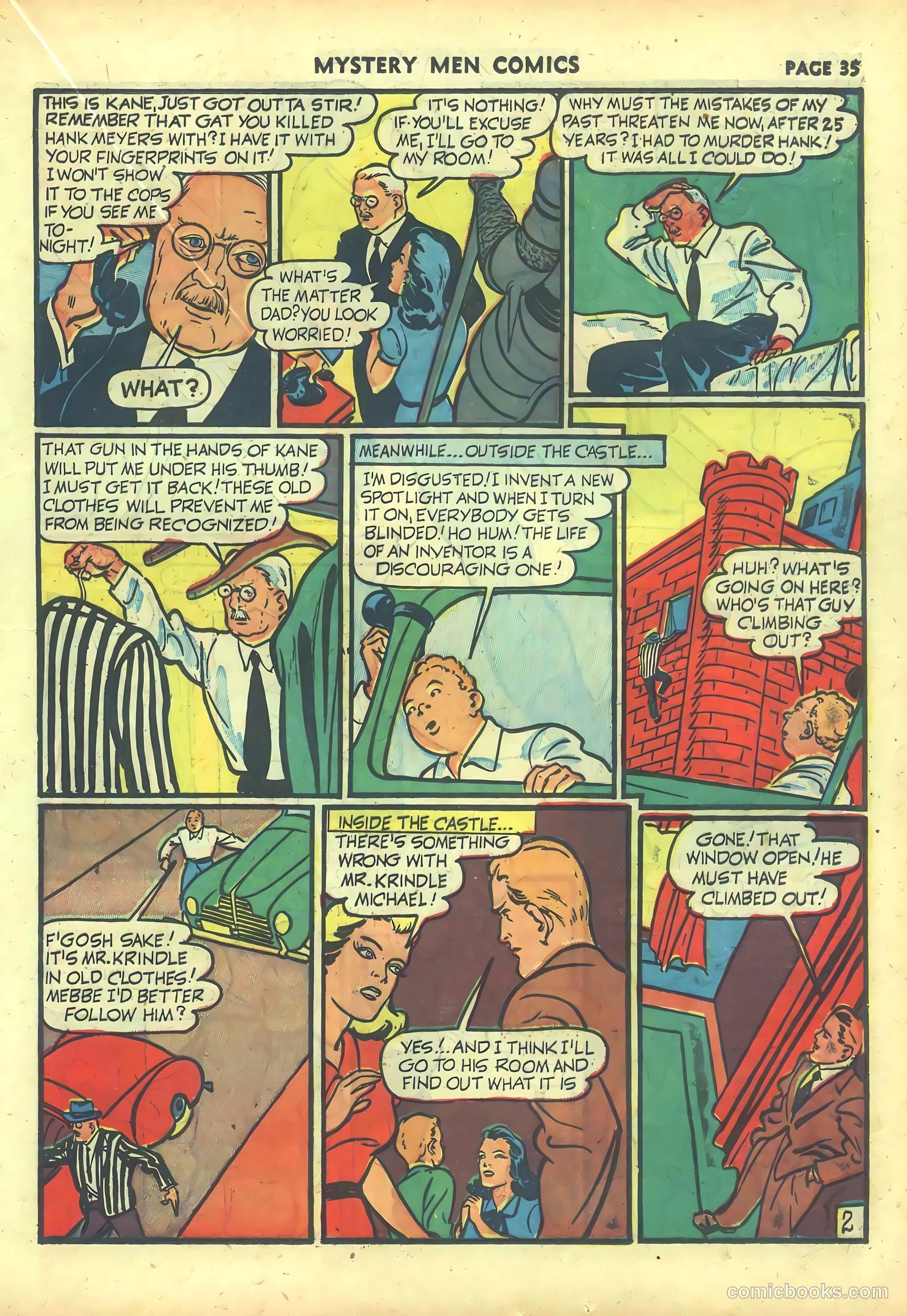 Mystery Men Comics #26 (1941) — page 37 of 68