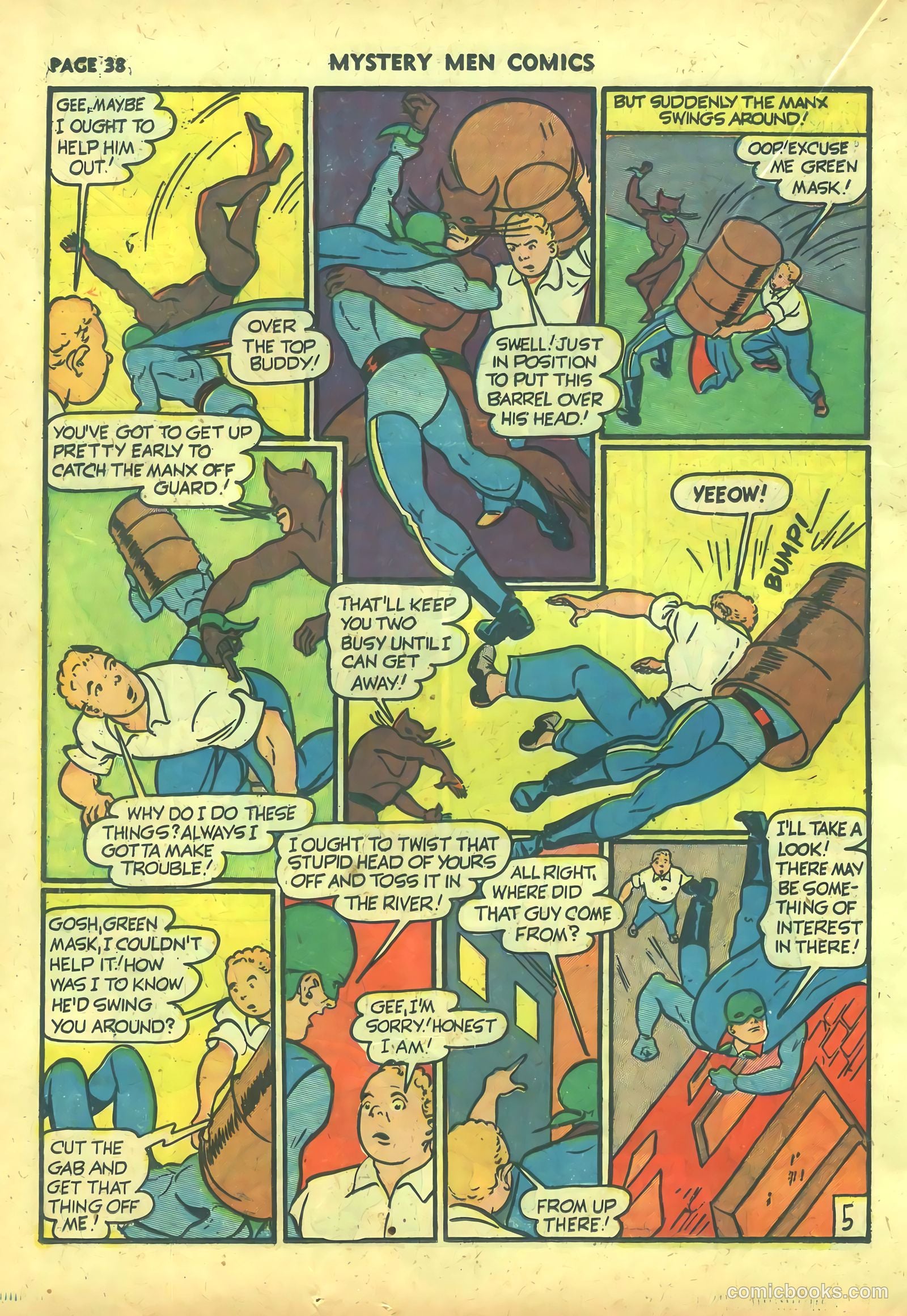 Mystery Men Comics #26 (1941) — page 40 of 68