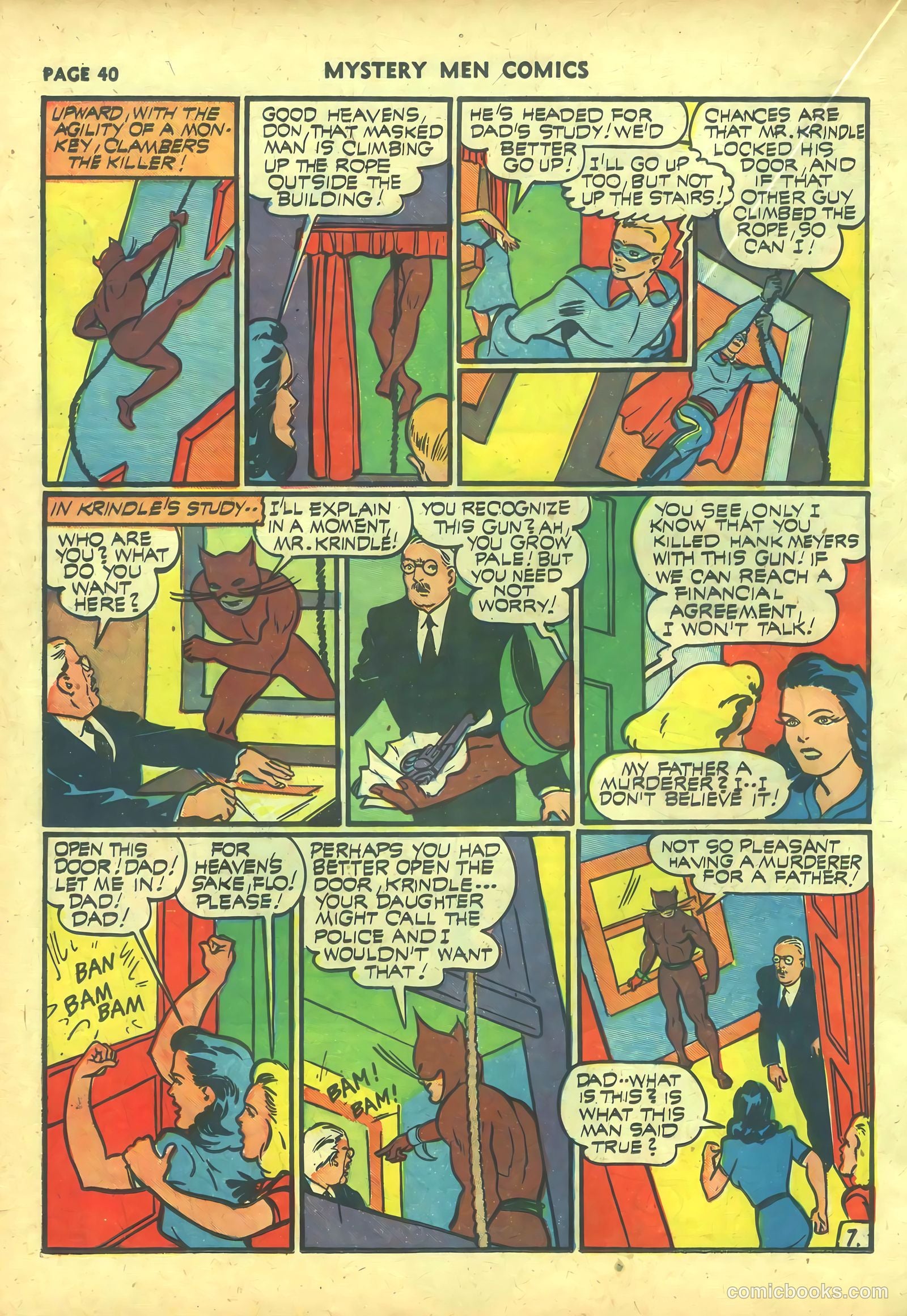 Mystery Men Comics #26 (1941) — page 42 of 68