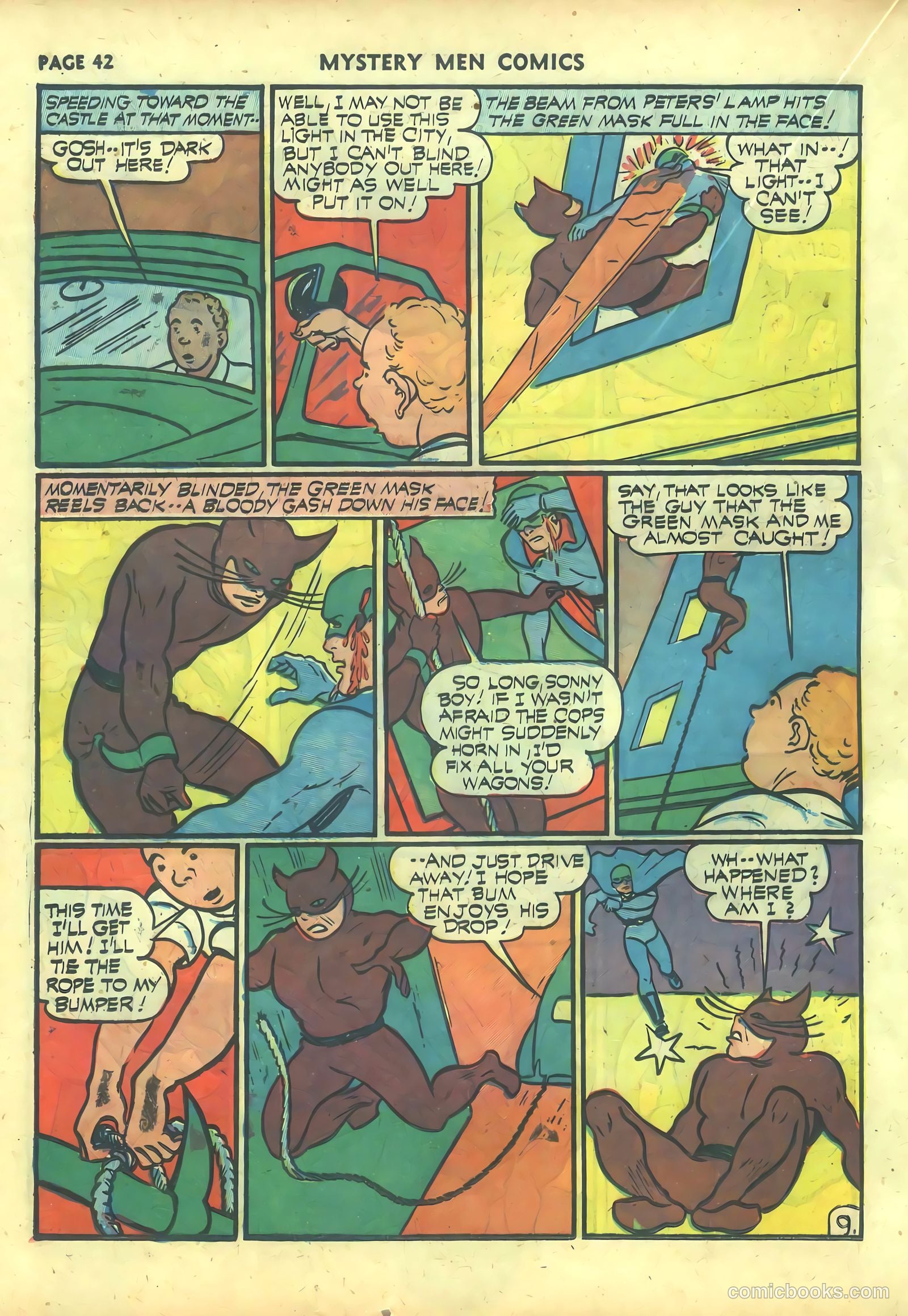Mystery Men Comics #26 (1941) — page 44 of 68