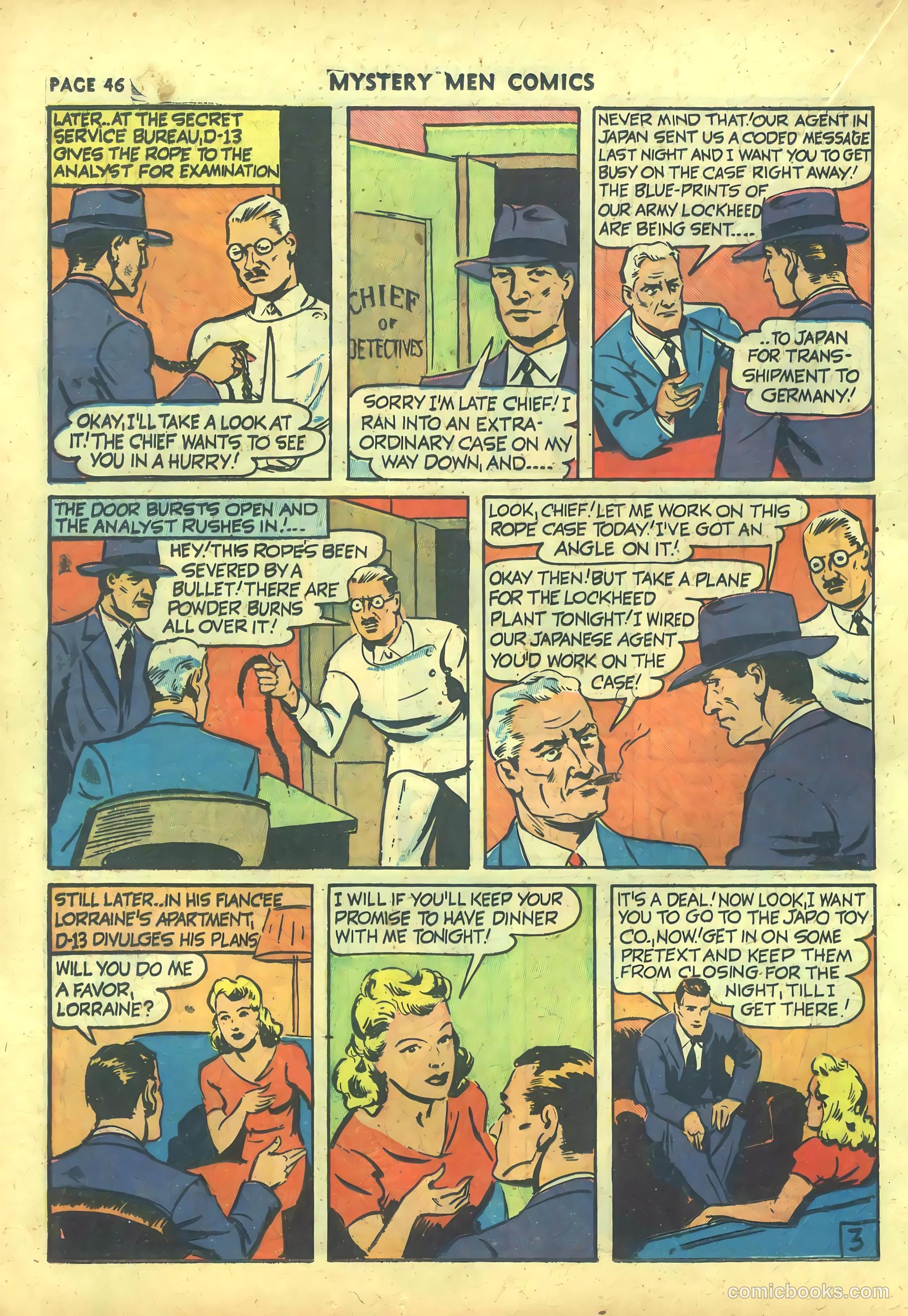 Mystery Men Comics #26 (1941) — page 48 of 68