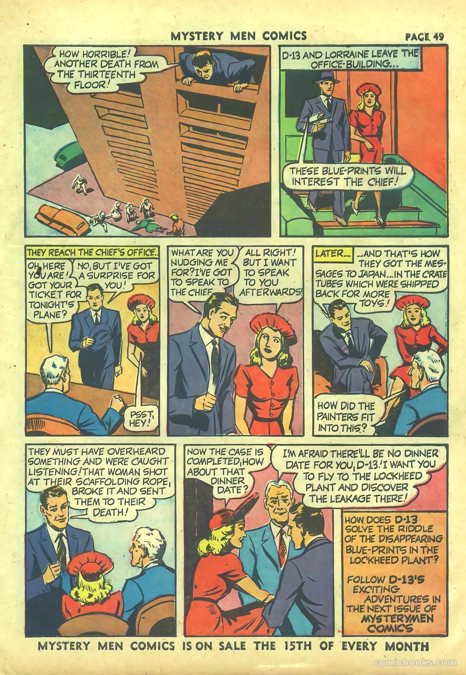Mystery Men Comics #26 (1941) — page 51 of 68