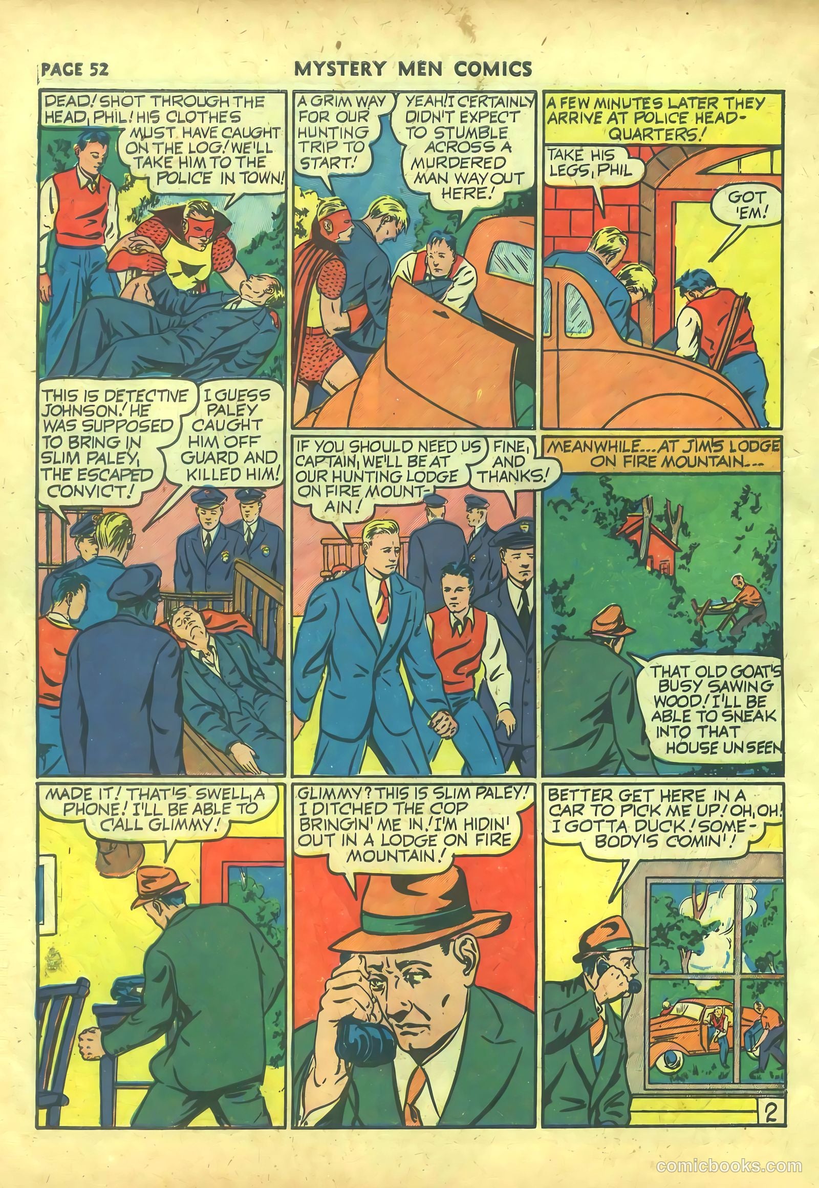 Mystery Men Comics #26 (1941) — page 54 of 68