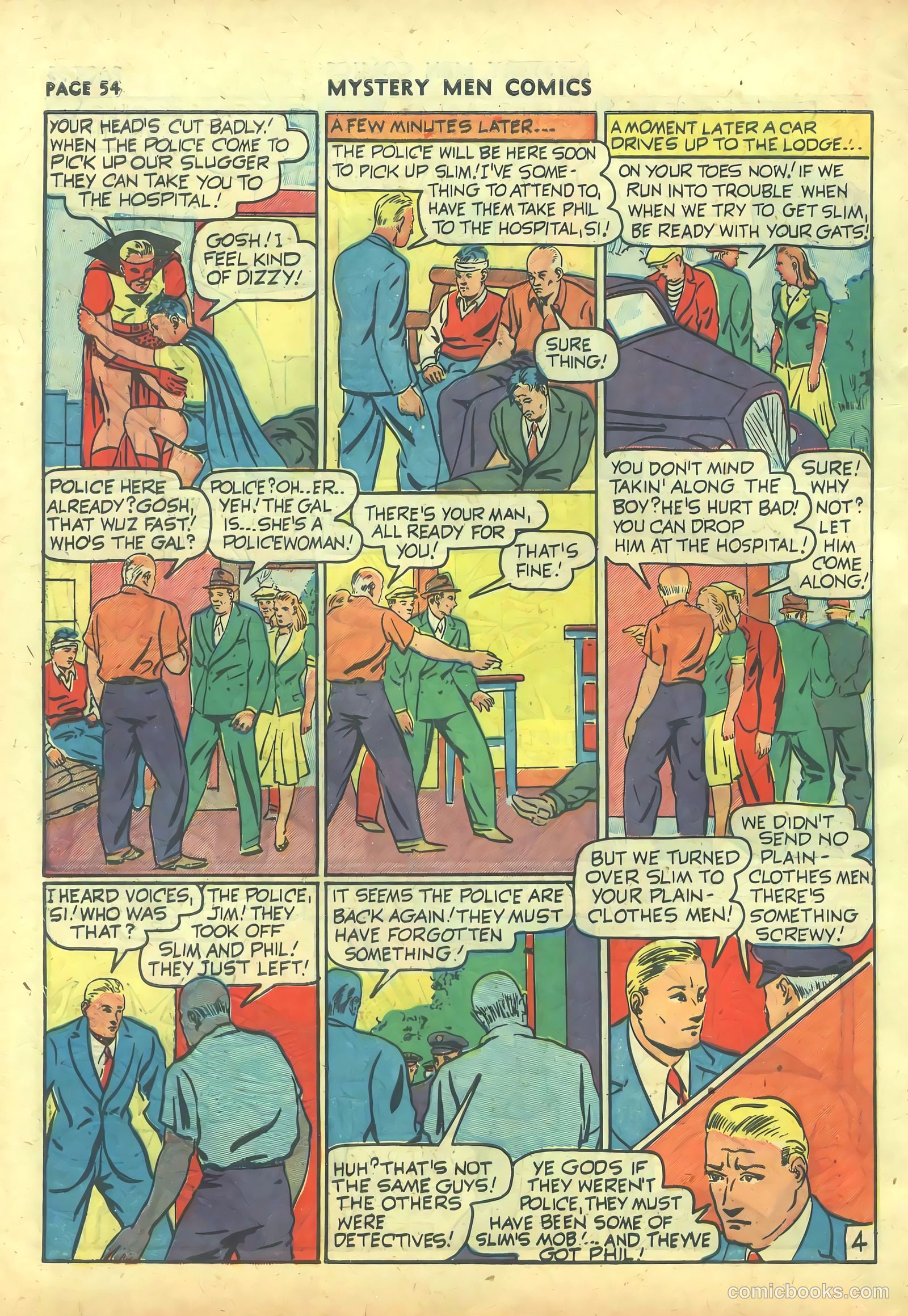 Mystery Men Comics #26 (1941) — page 56 of 68