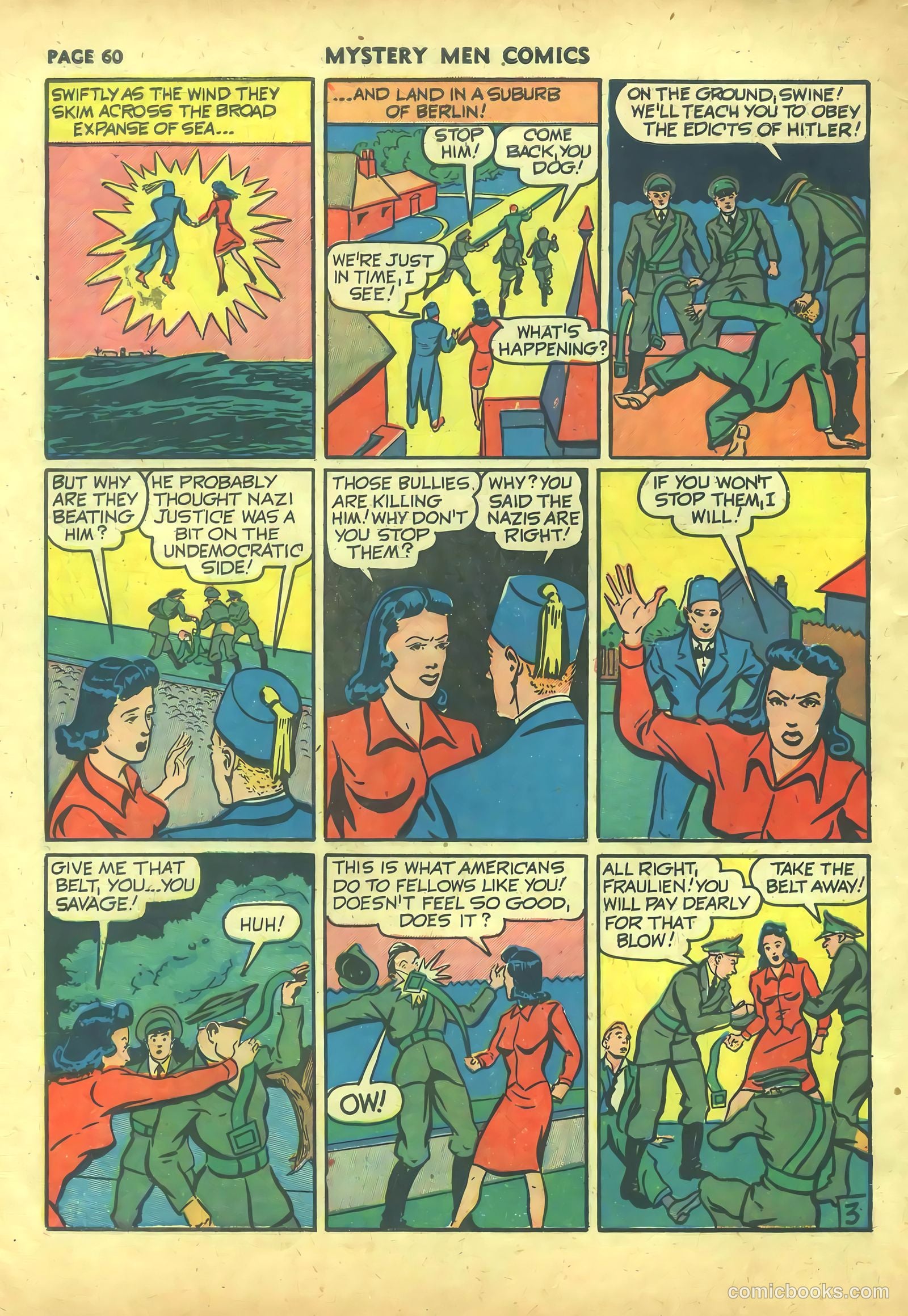 Mystery Men Comics #26 (1941) — page 62 of 68