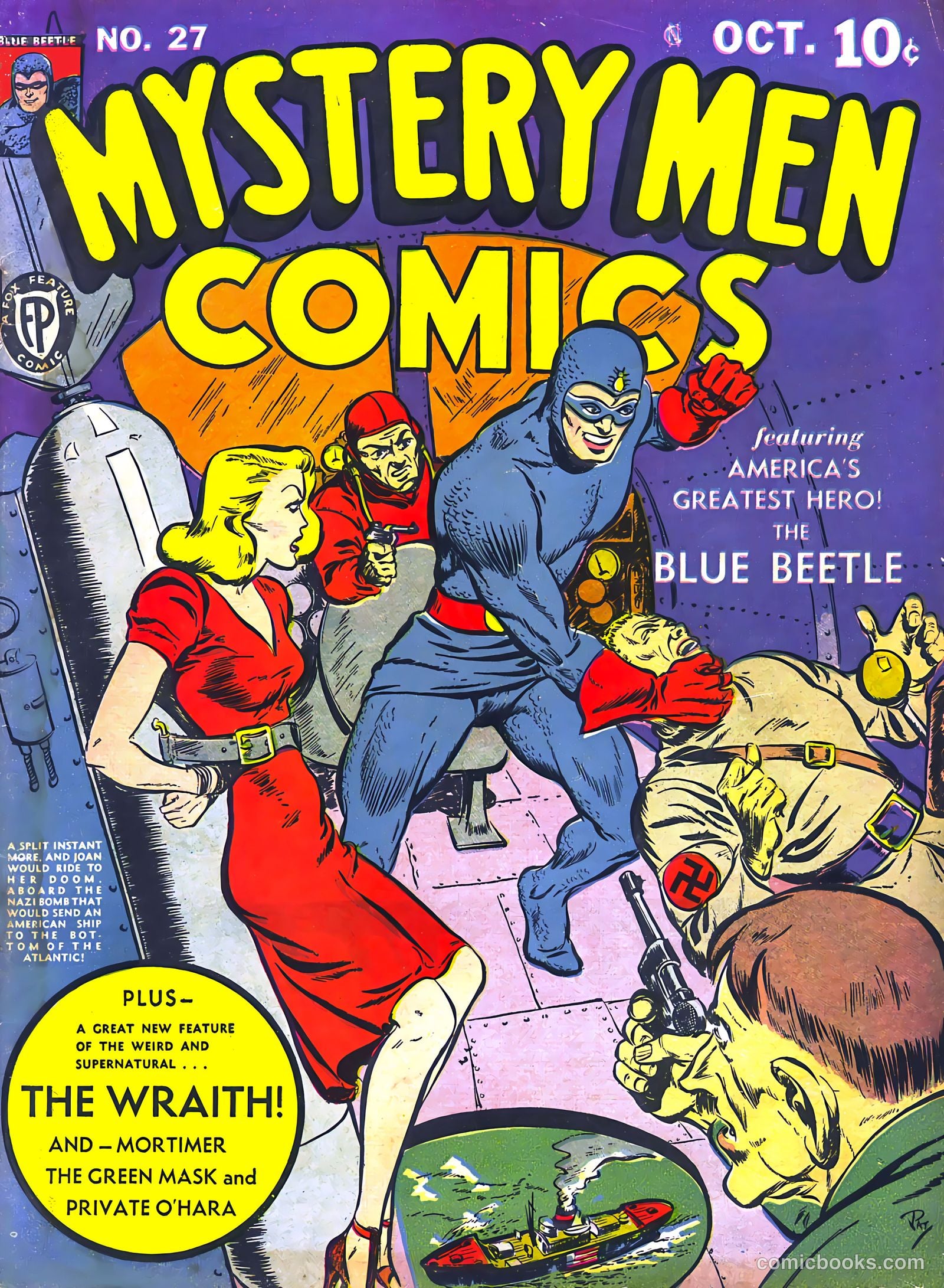 Mystery Men Comics #27 (1941) — page 1 of 68