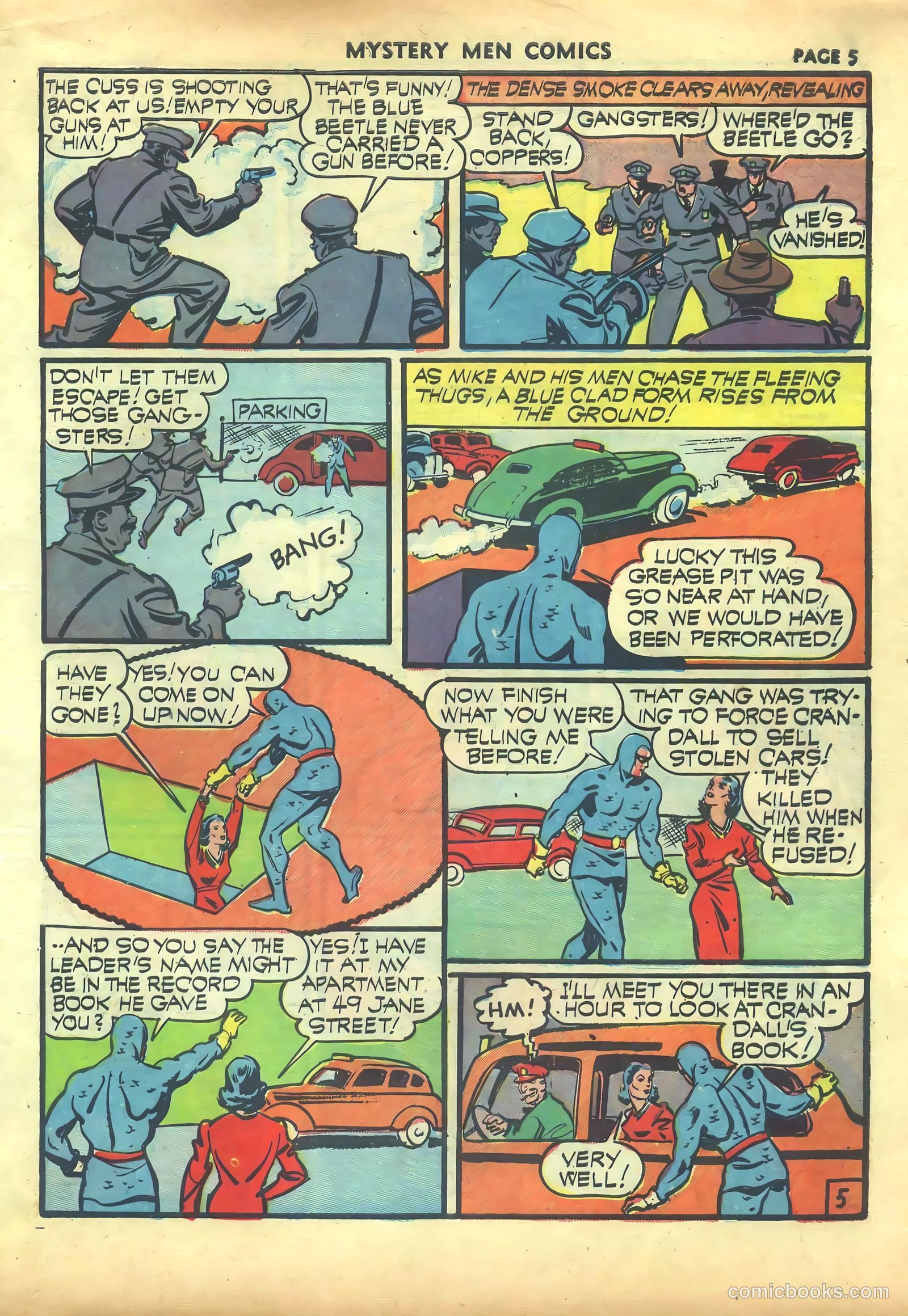Mystery Men Comics #27 (1941) — page 7 of 68