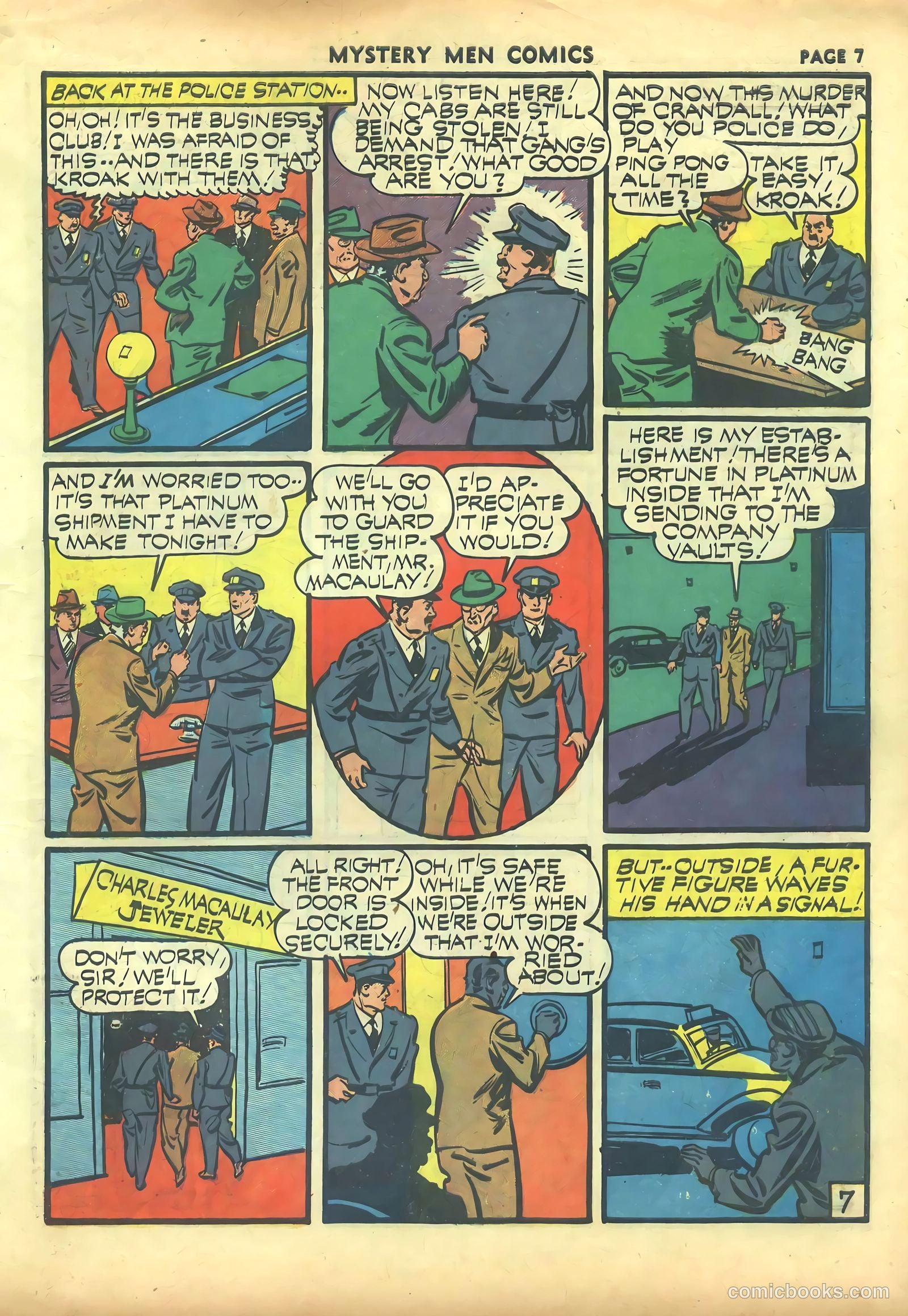 Mystery Men Comics #27 (1941) — page 9 of 68