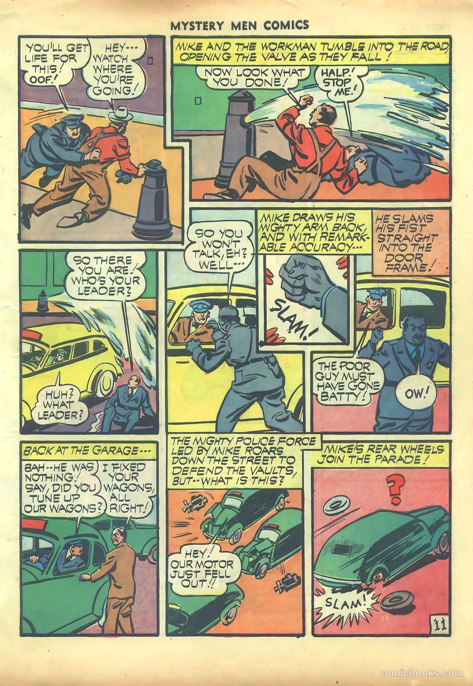 Mystery Men Comics #27 (1941) — page 13 of 68