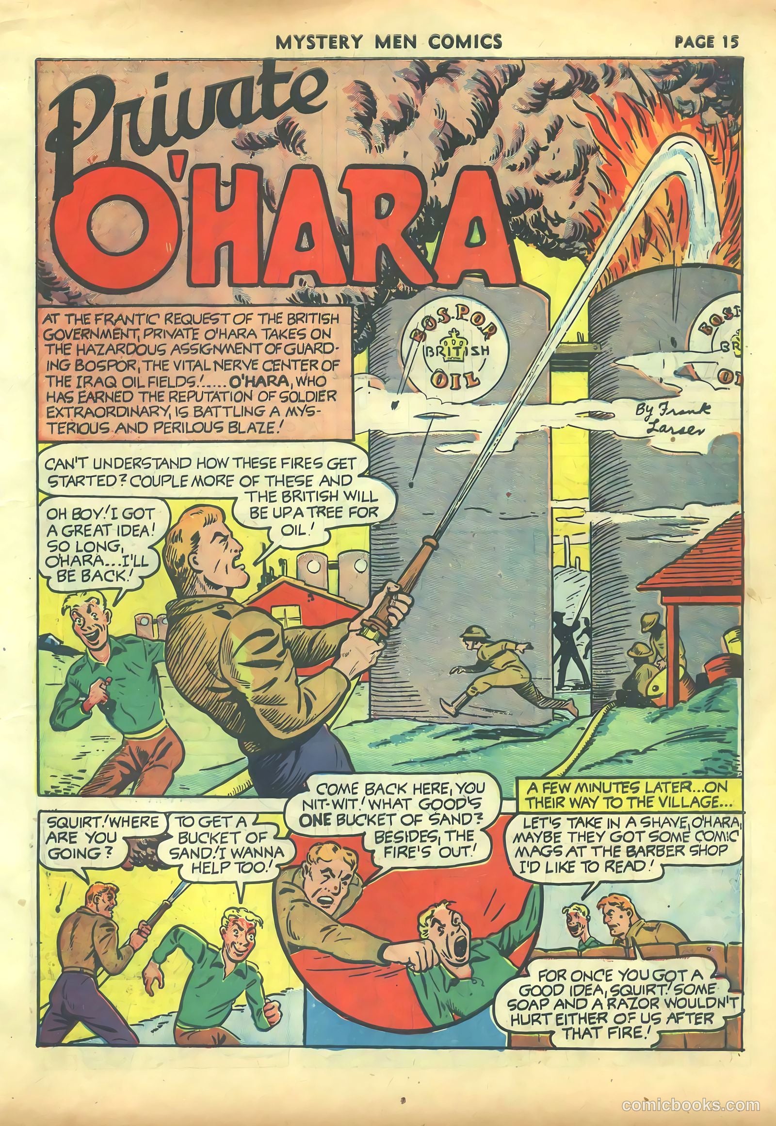 Mystery Men Comics #27 (1941) — page 17 of 68