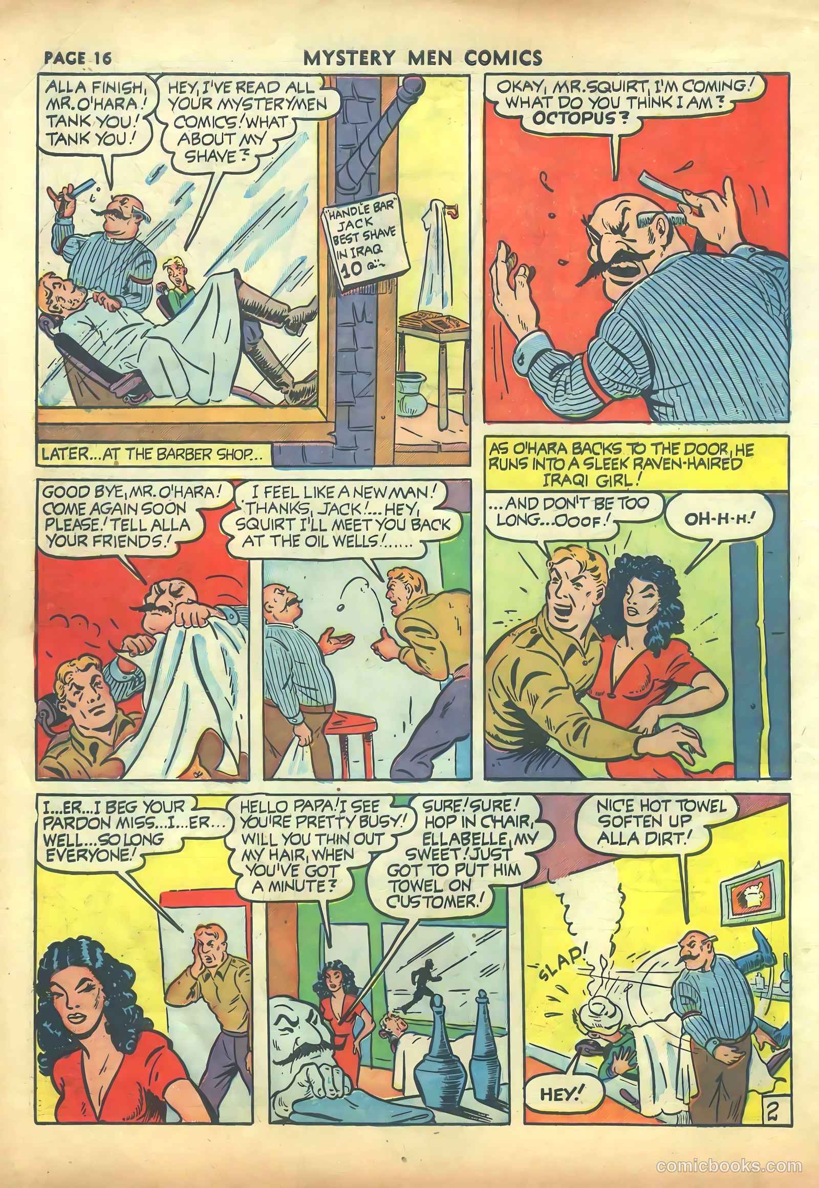Mystery Men Comics #27 (1941) — page 18 of 68