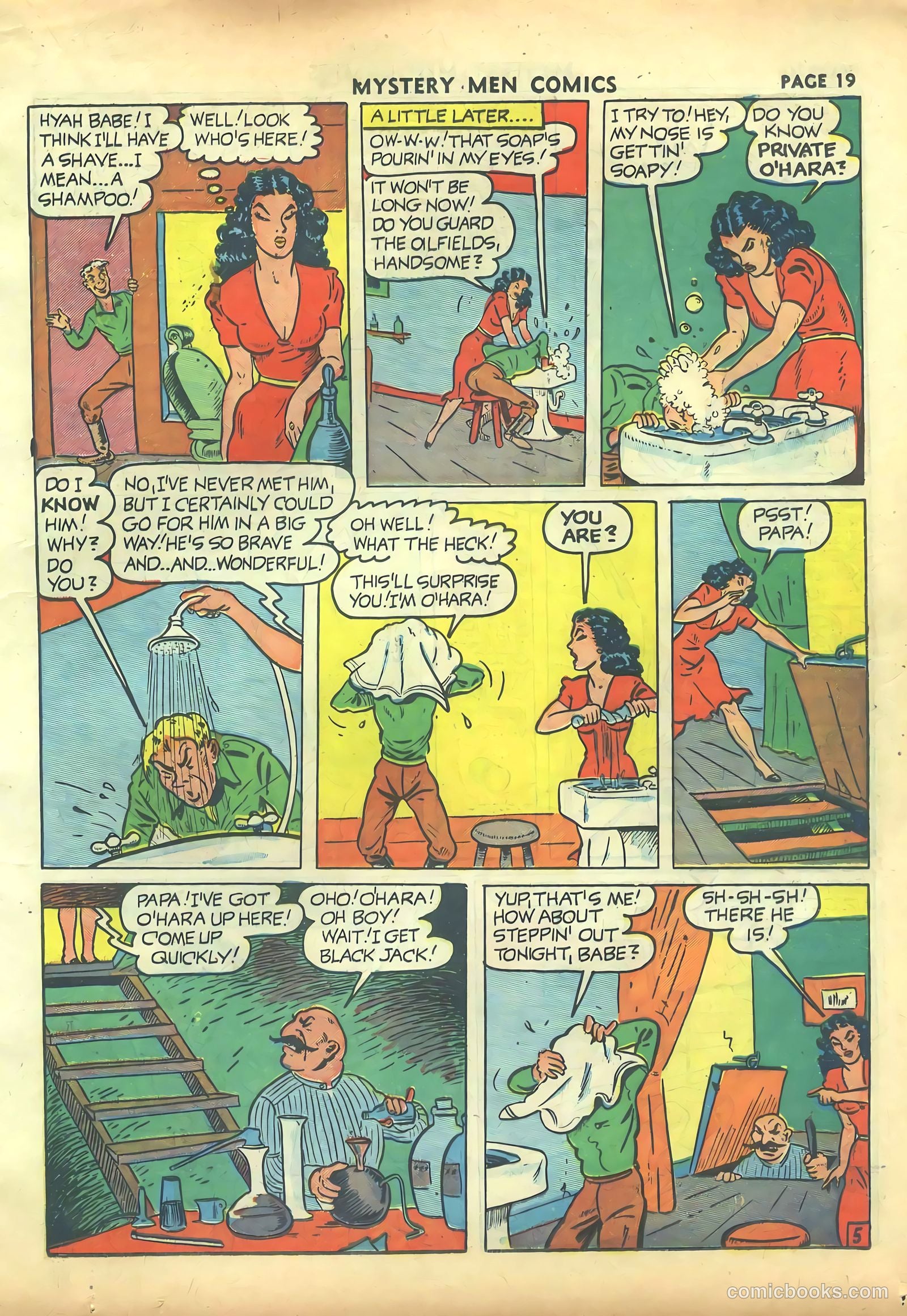 Mystery Men Comics #27 (1941) — page 21 of 68